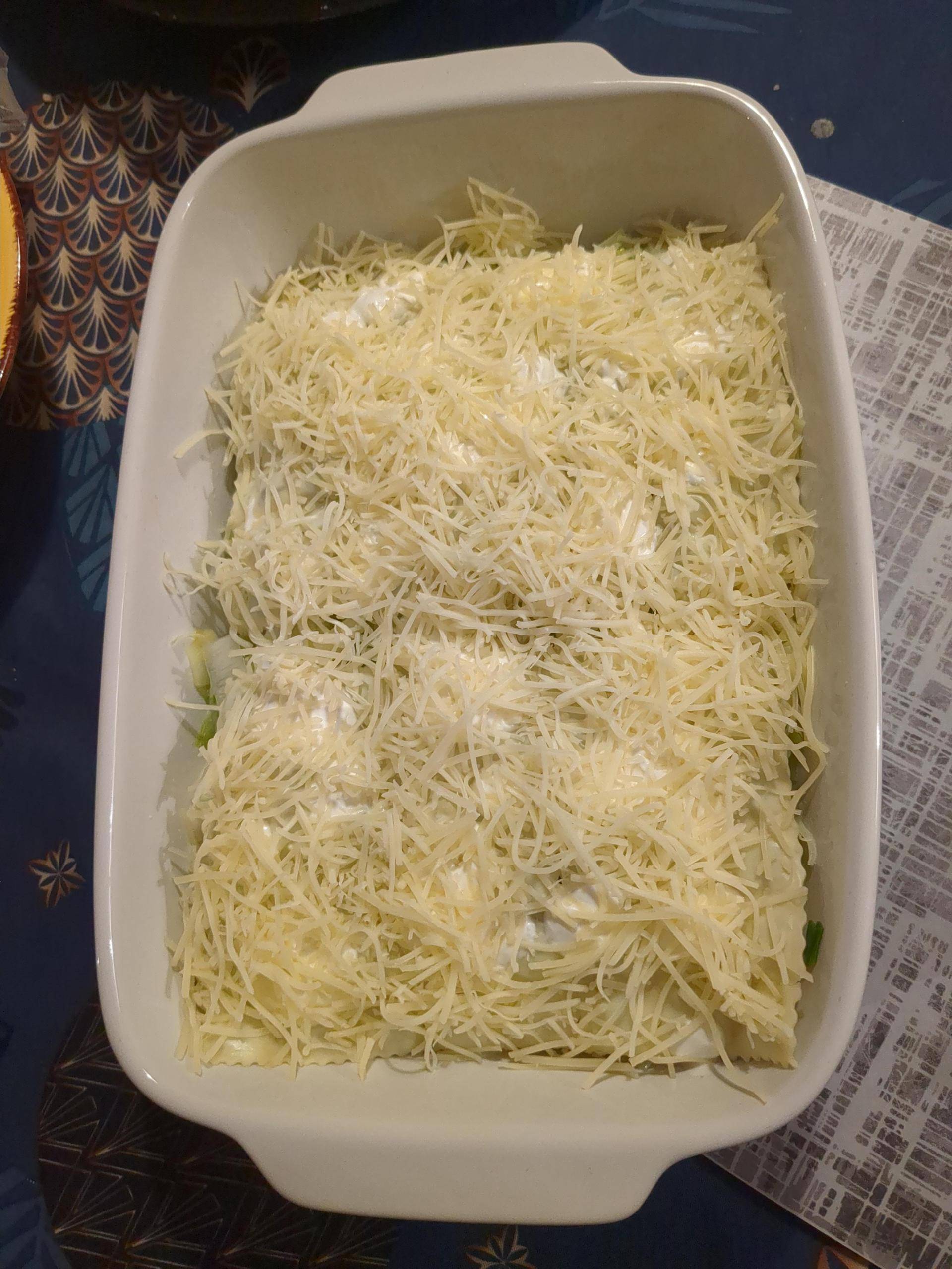 Gratin de ravioles aux poireaux - Recepten Companion Connect XL | Moulinex