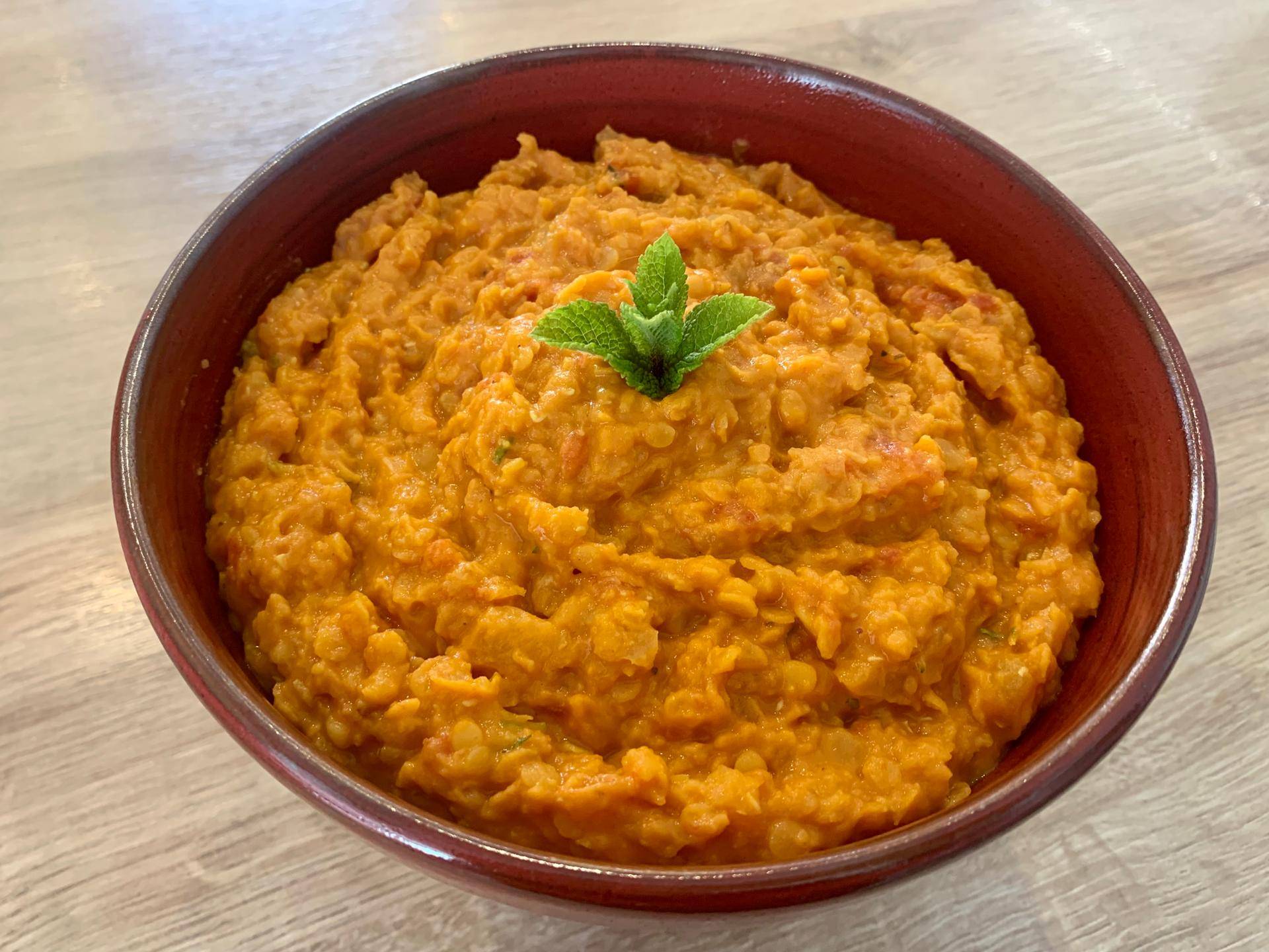 Dhal de lentilles corail, menthe et coco - Recepten Companion Connect XL | Moulinex
