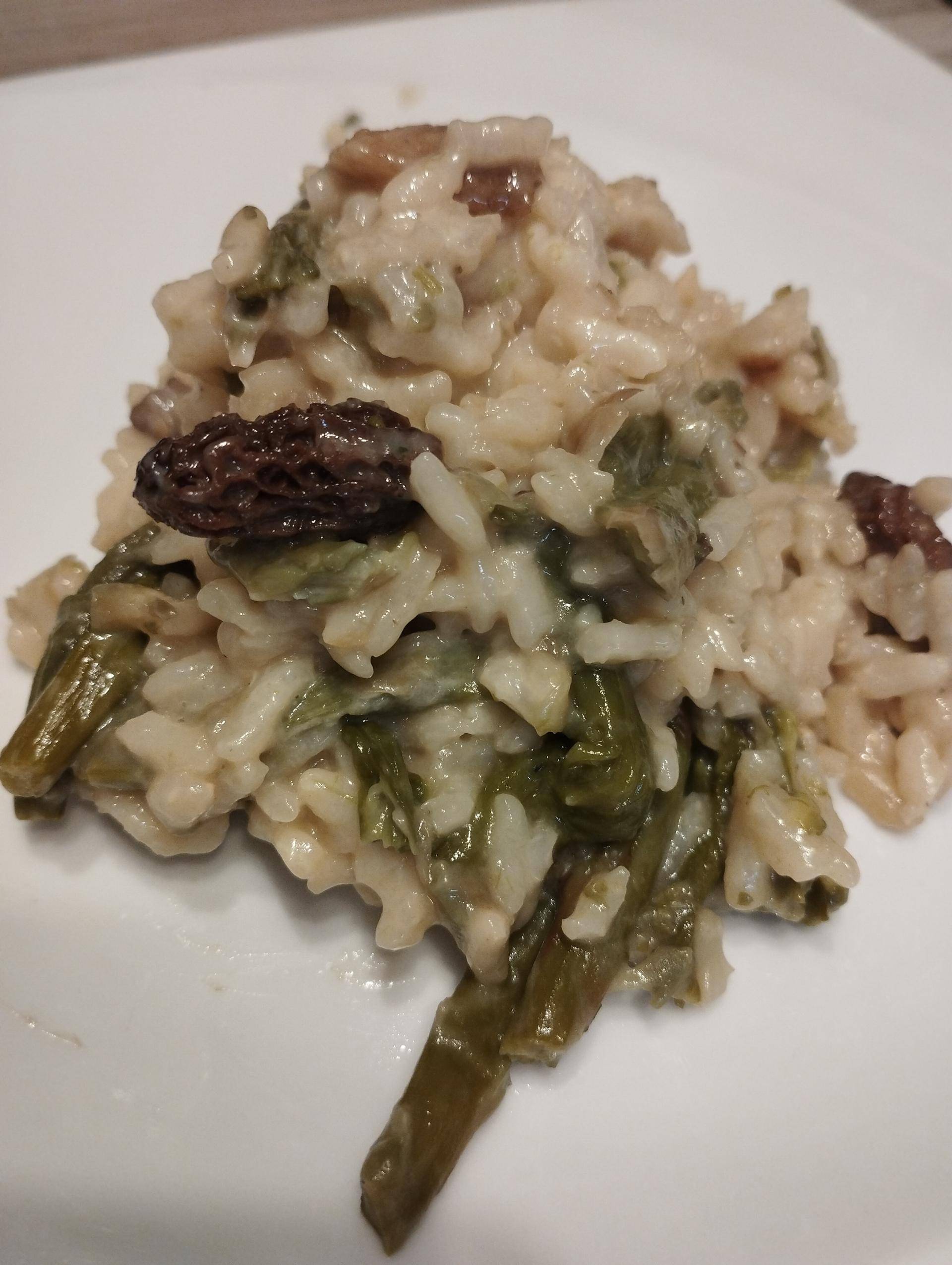 Risotto asperges vertes cèpes et morilles - Recepten Cookeo | Moulinex
