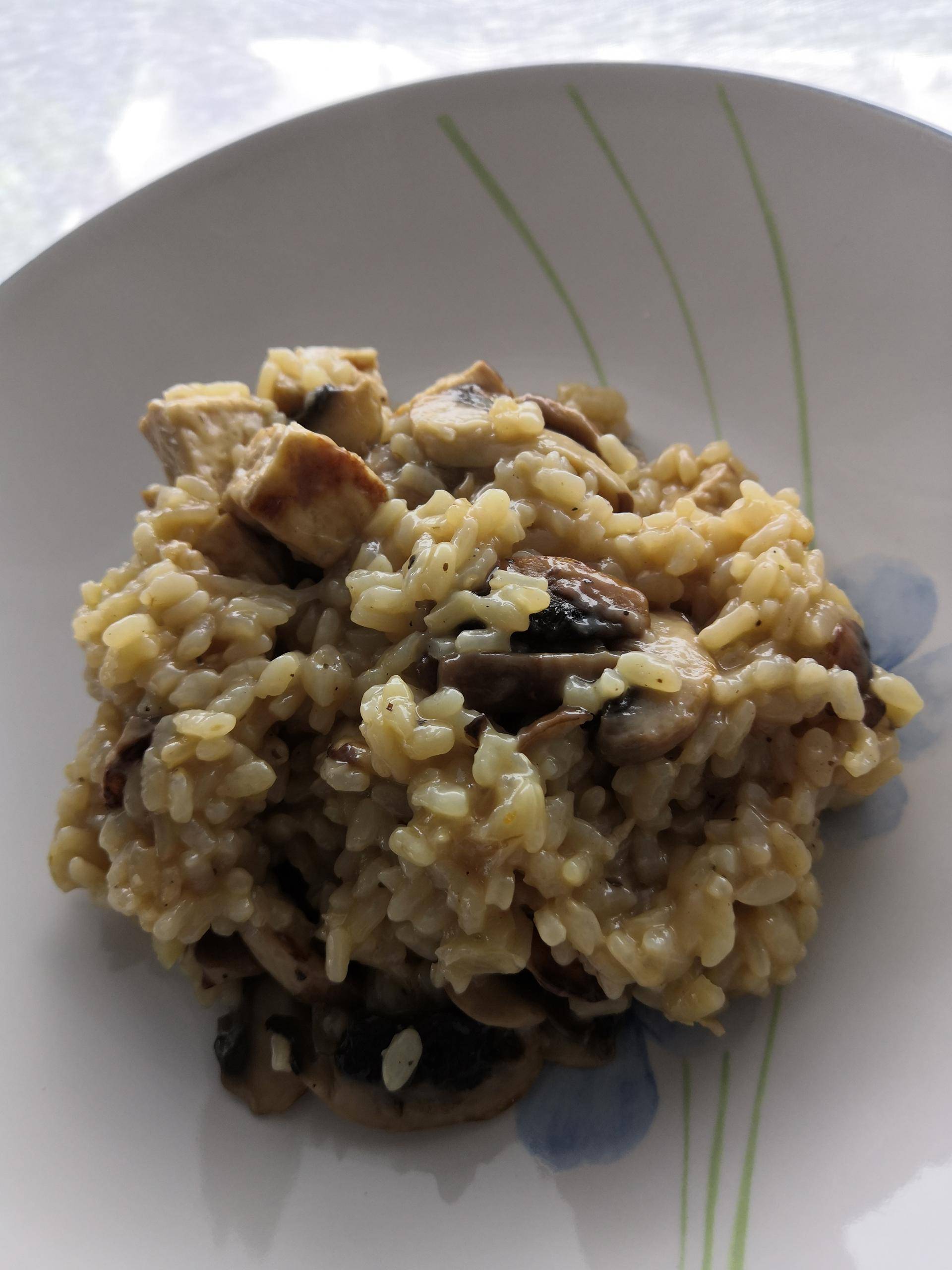 Risotto au tofu et champignons - Recepten Cookeo | Moulinex