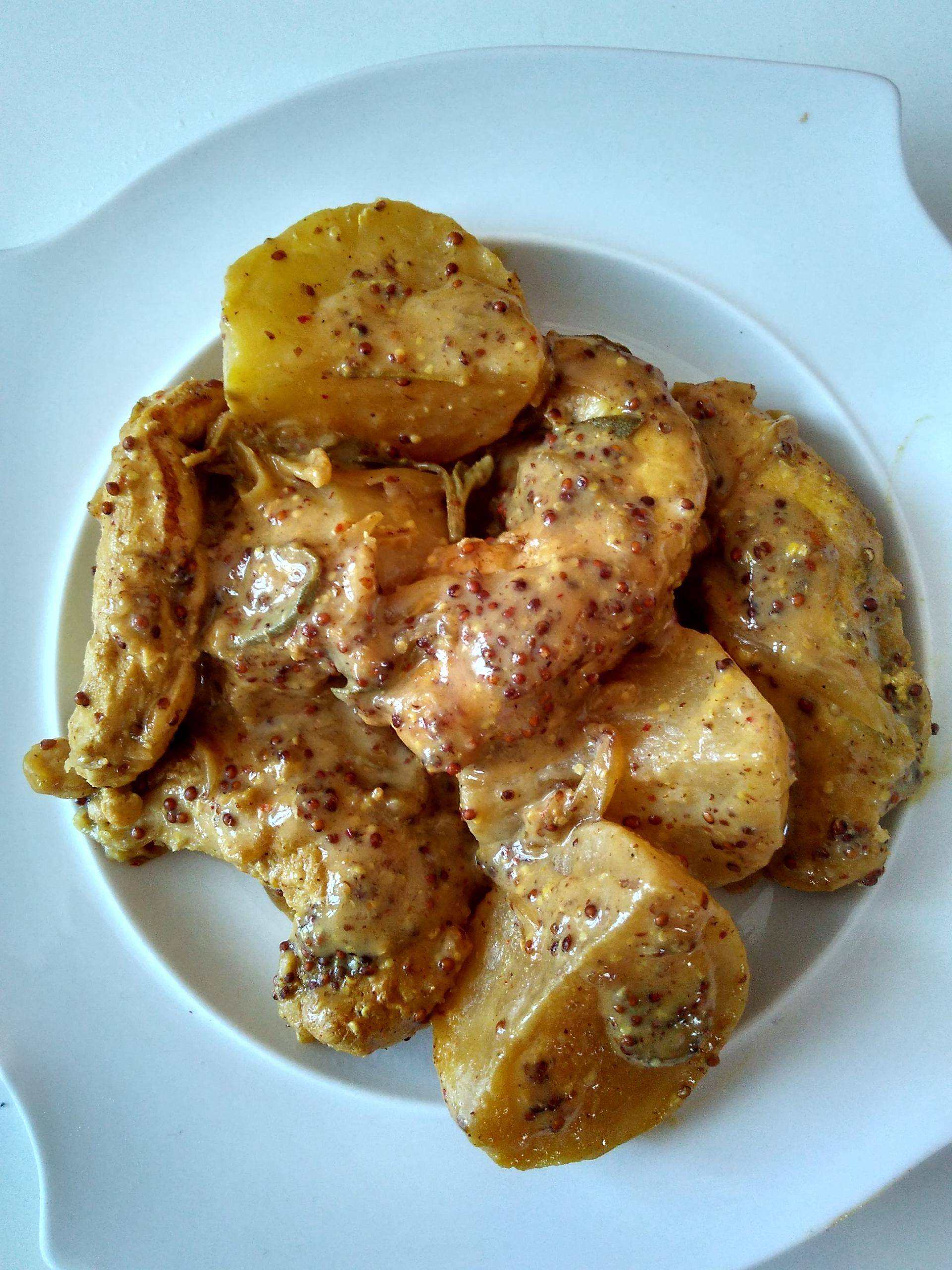 Aiguillettes de poulet à la crème et aux navets - Recepten Cookeo | Moulinex
