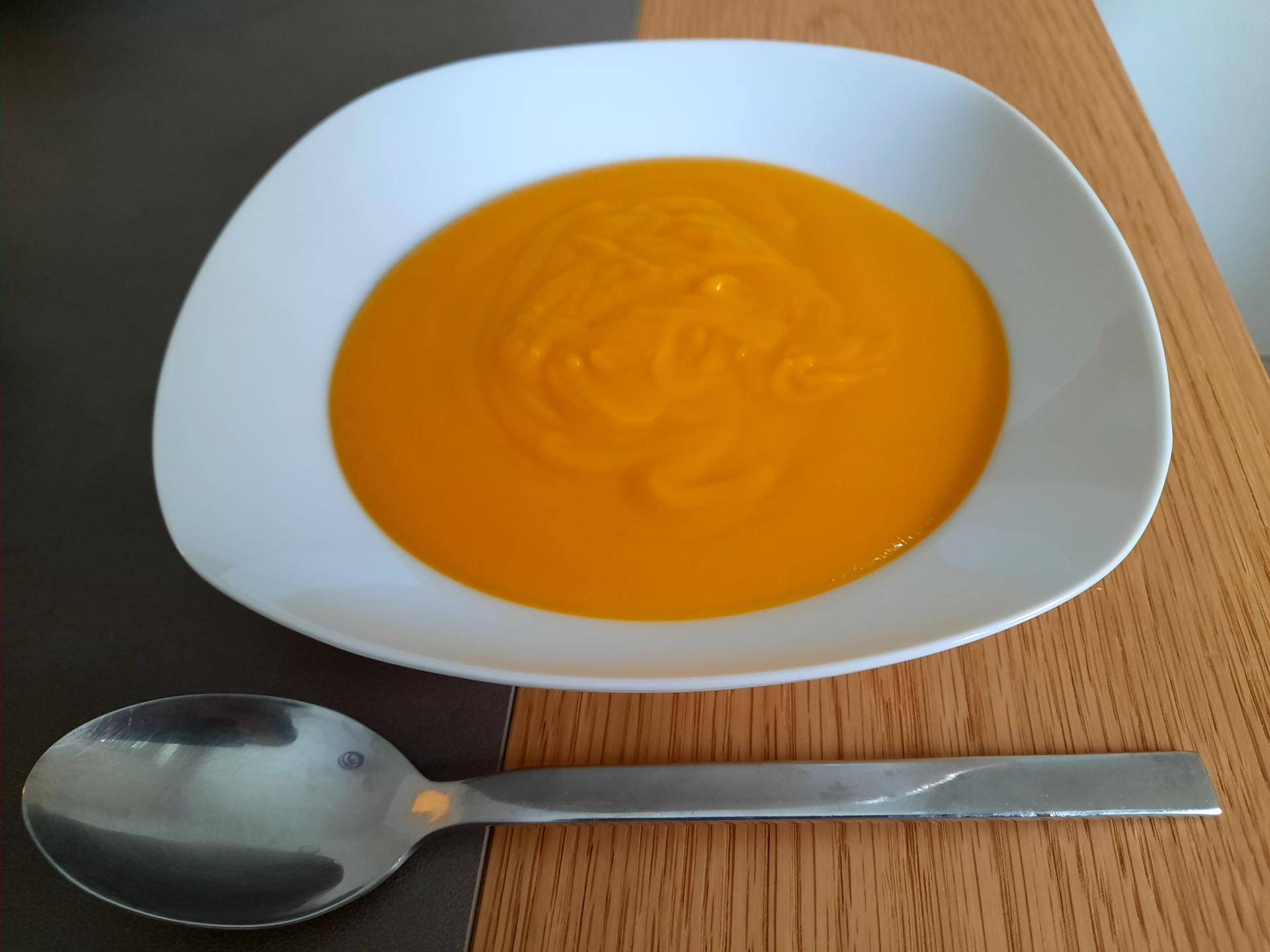 Soupe courge carotte - Recette Companion Connect | Moulinex
