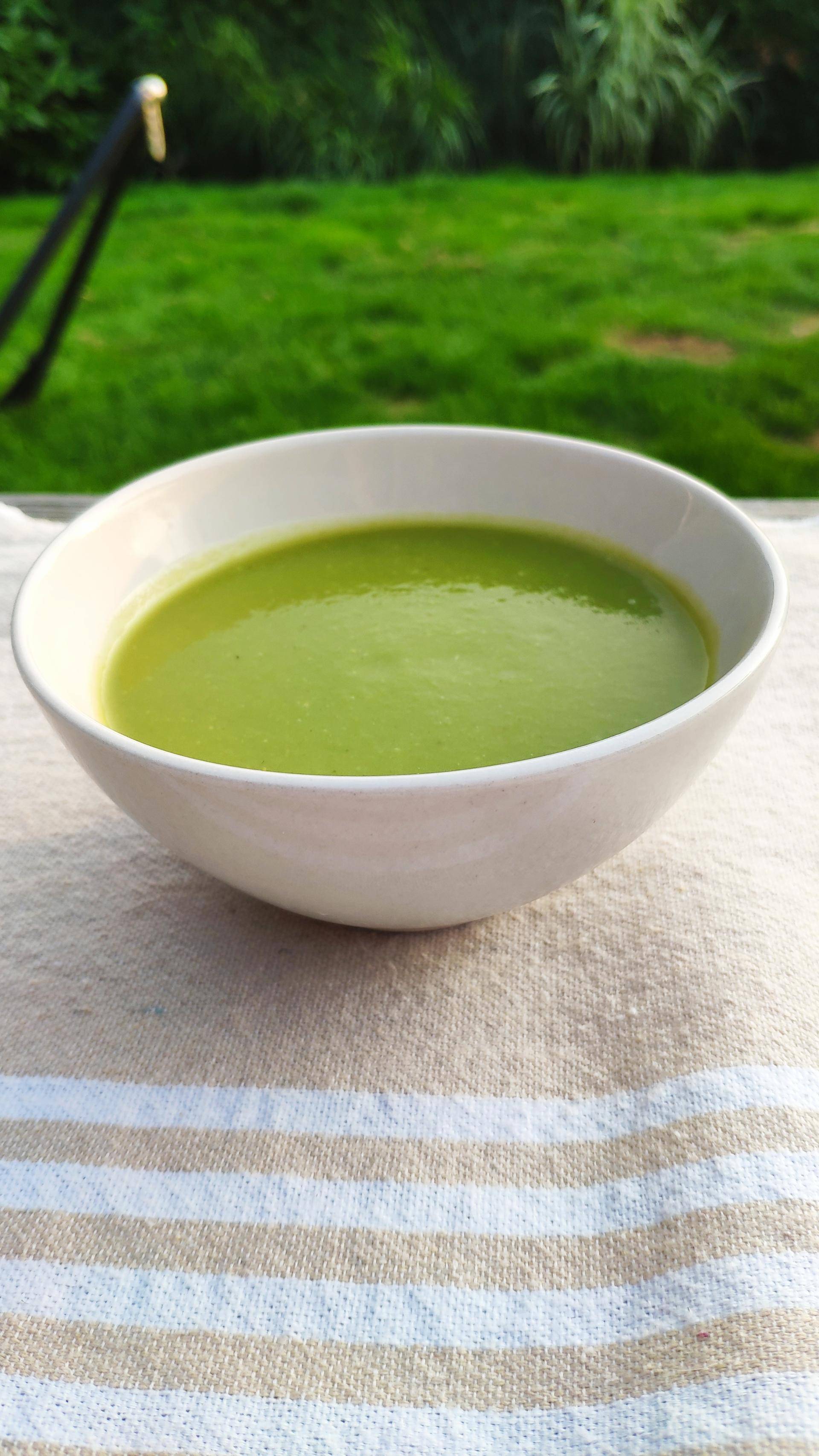 Potage aux courgettes et à la roquette - Recepten Cookeo | Moulinex