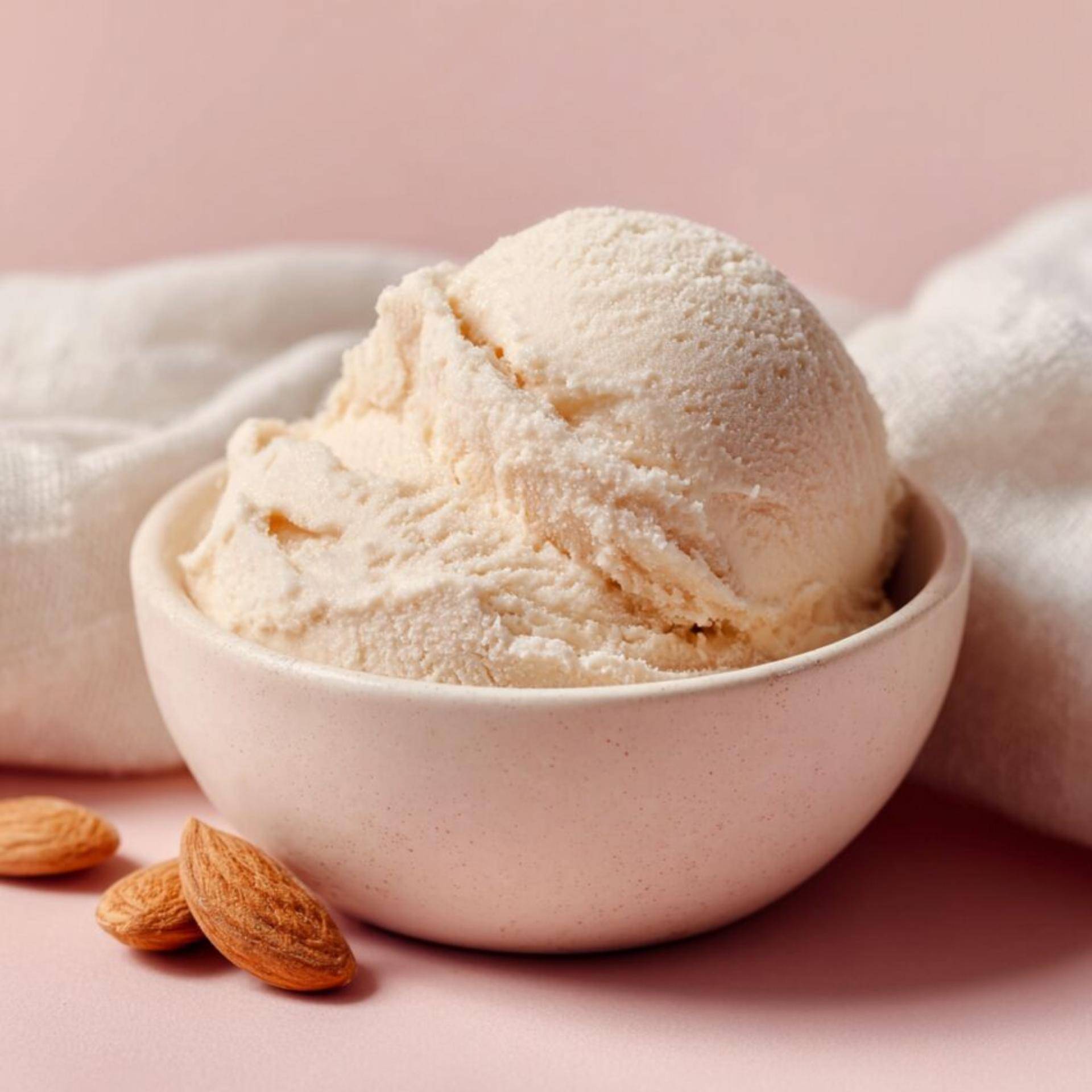 Glace allégée végane amande - Recette Dolci | Moulinex