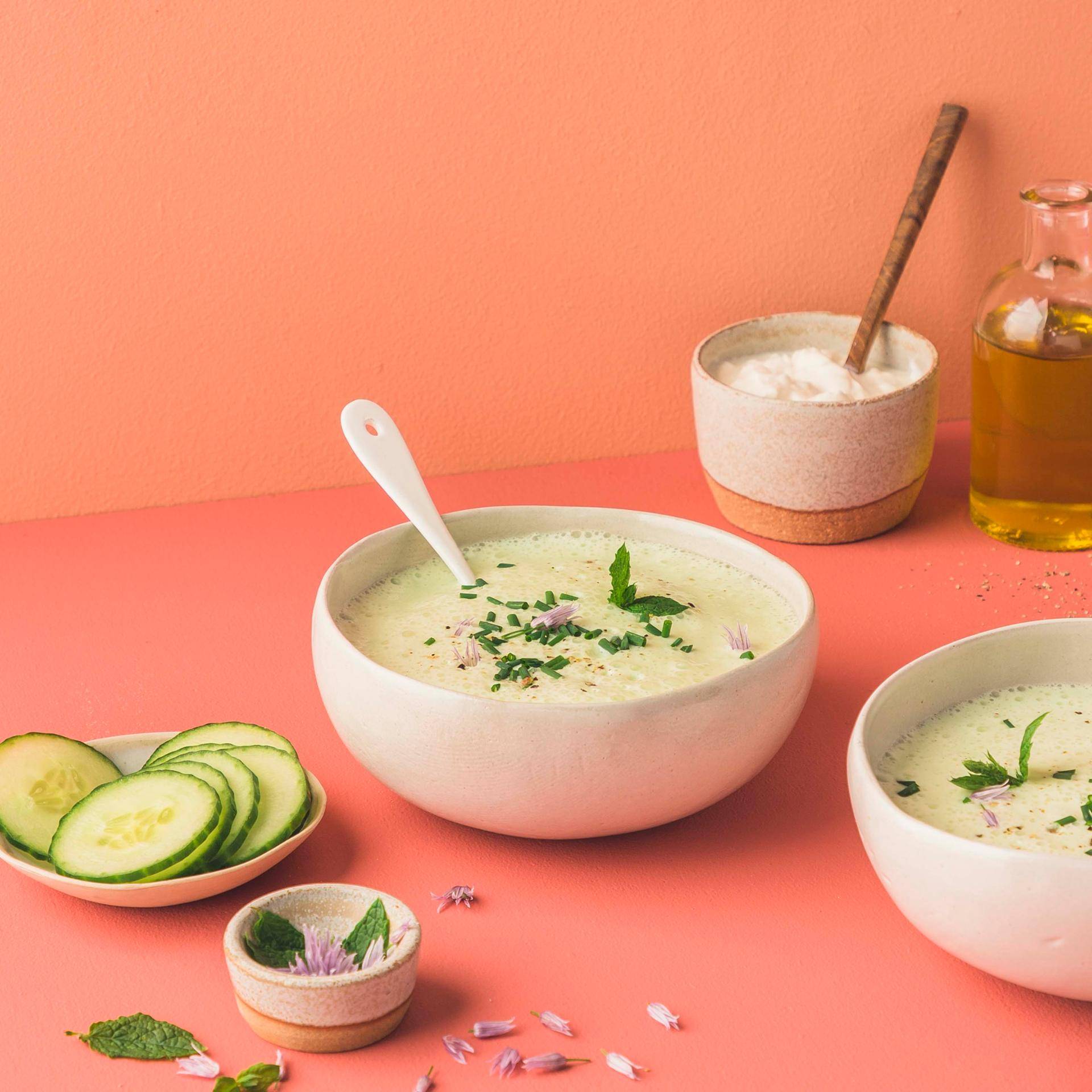 Gaspacho de concombre - Recepten Perfectmix + | Moulinex