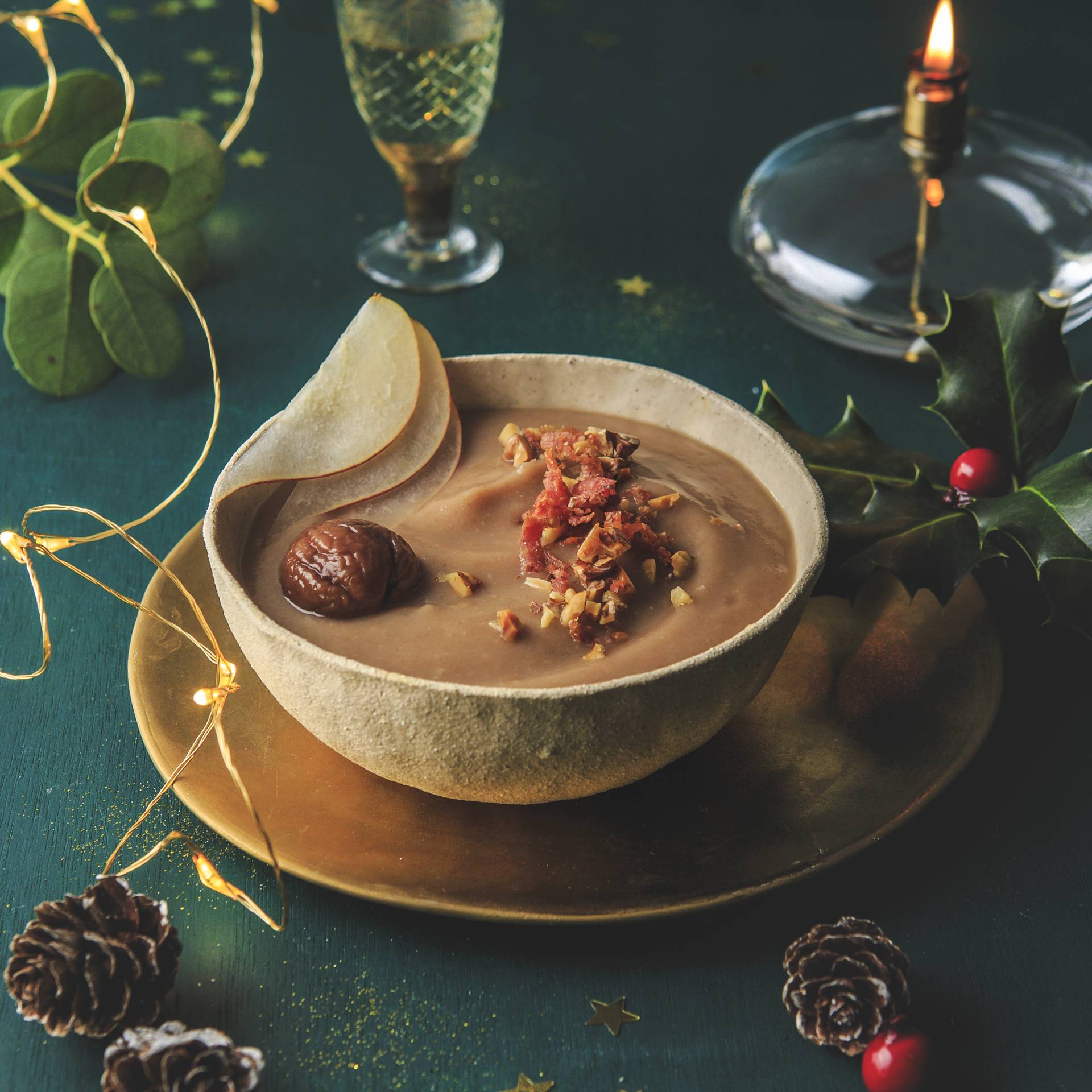 Crème poires et châtaignes - Recette Cookeo | Moulinex