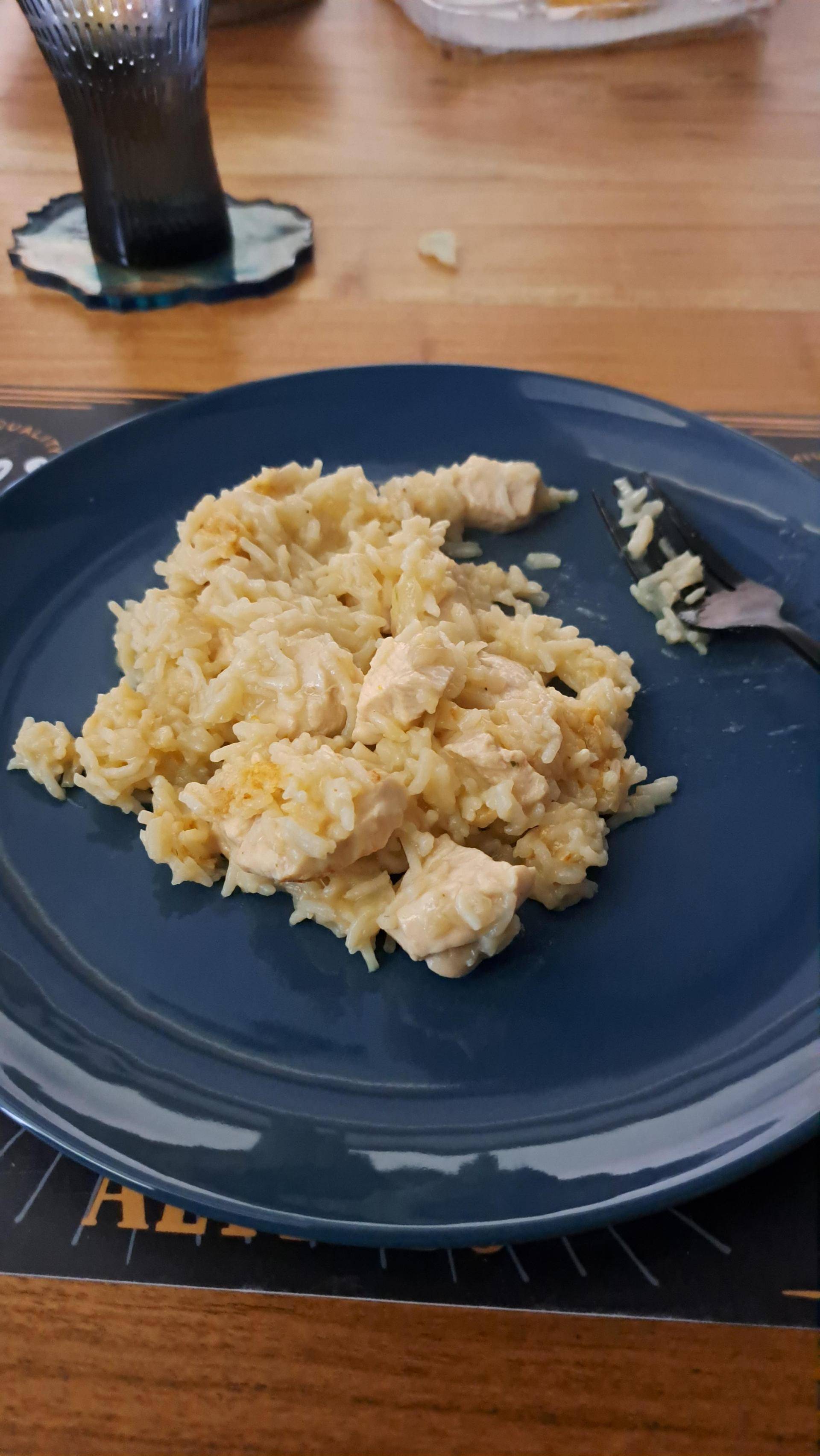 Filet de poulet au riz et au lait d'amande. - Recepten Cookeo 9in1 | Moulinex