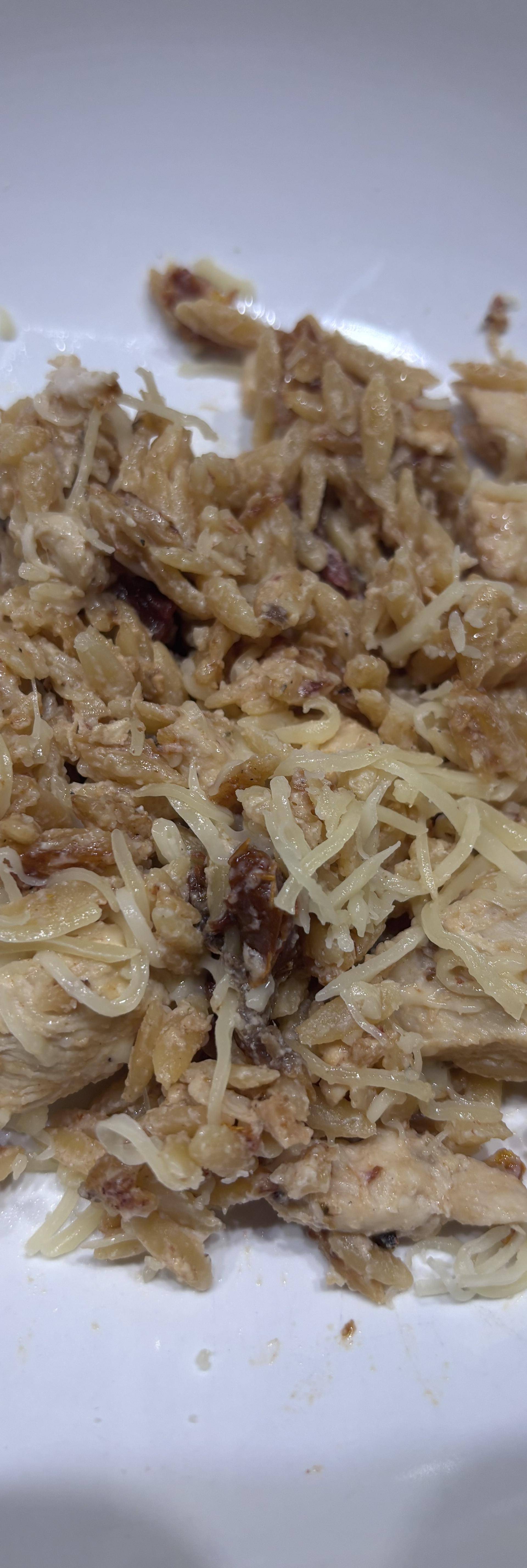 Orzo crémeux au poulet et tomates séchées - Recette Cookeo V3 | Moulinex