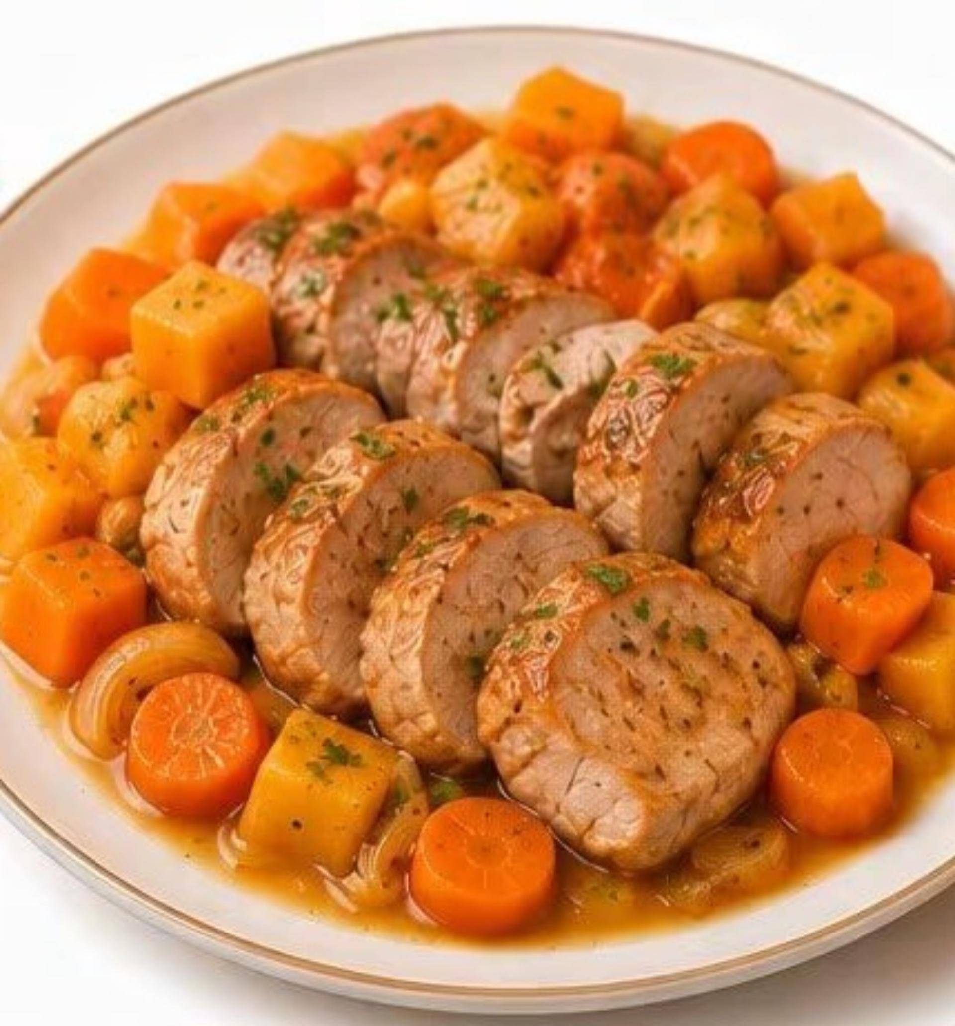 Filet mignon de porc à la papaye - Recette Cookeo Infinity Autostir | Moulinex