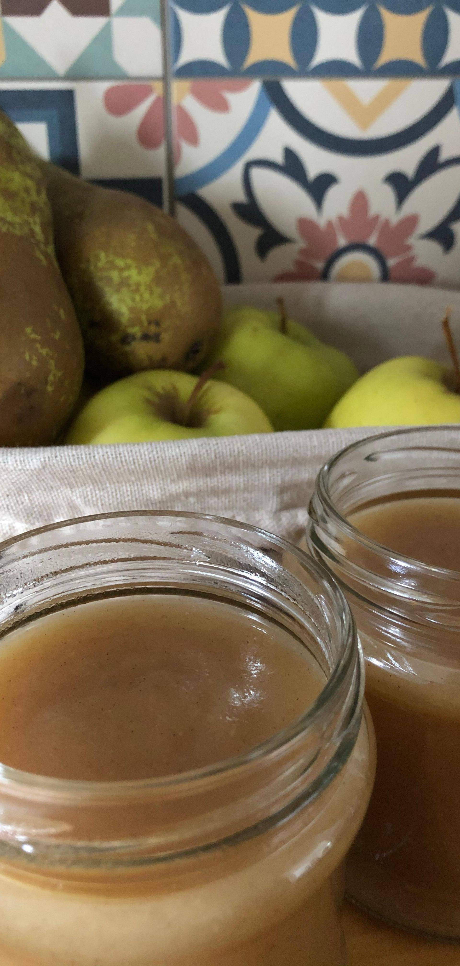 Compote pommes poires & cannelle - Recette Companion Connect XL | Moulinex