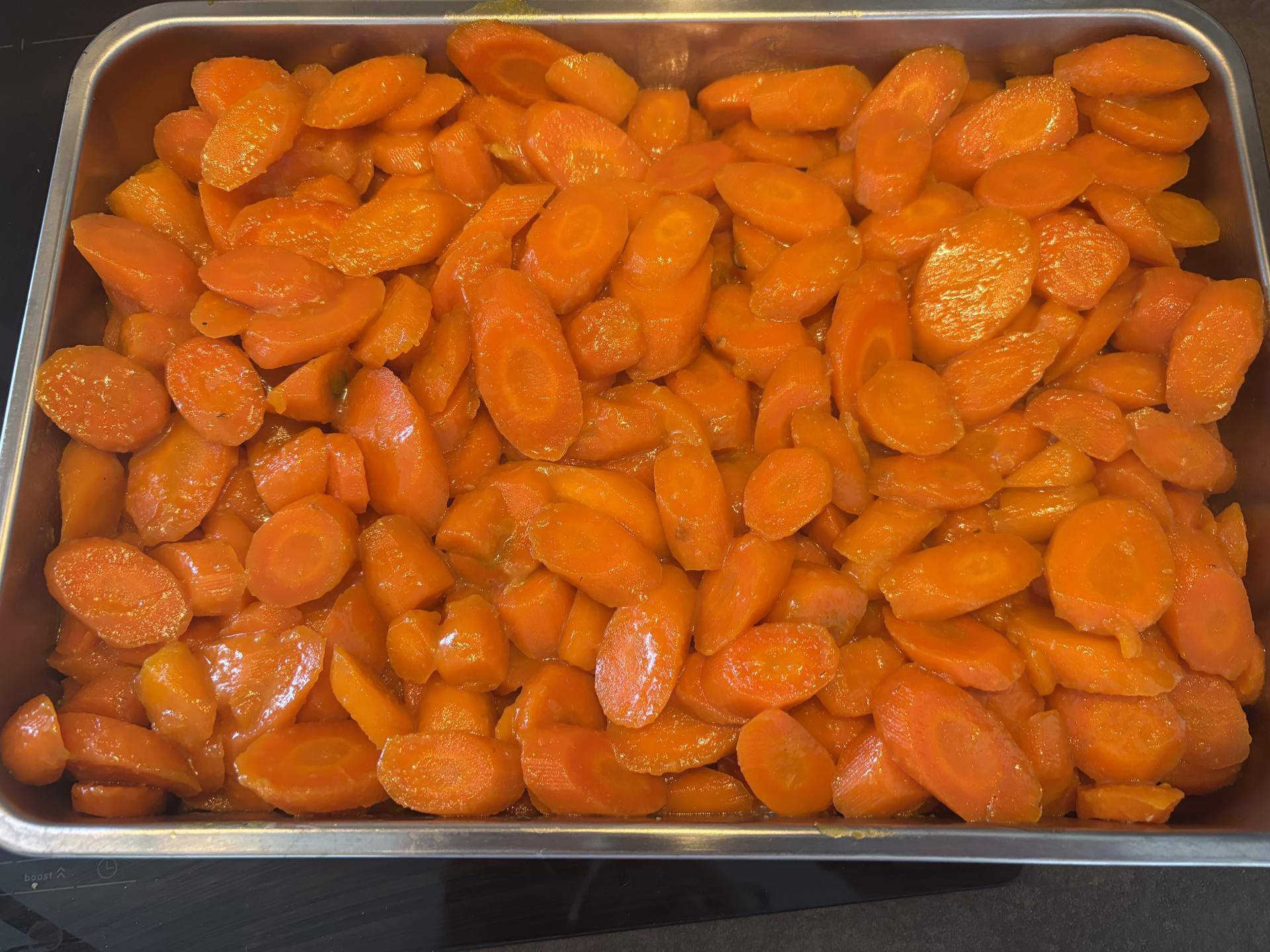 Carottes glacées ail, miel et romarin - Recette Cookeo 9in1 | Moulinex