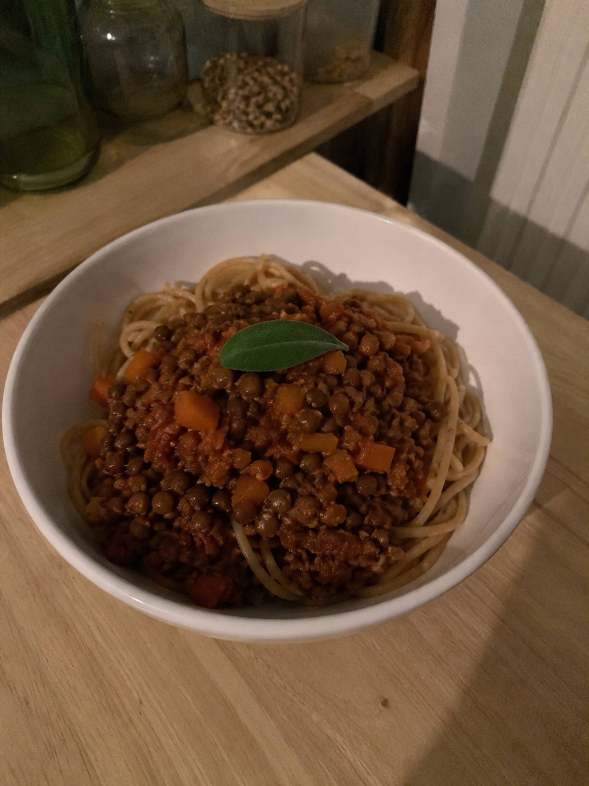 Bolognaise de lentilles végétarienne - Recette Companion Connect | Moulinex