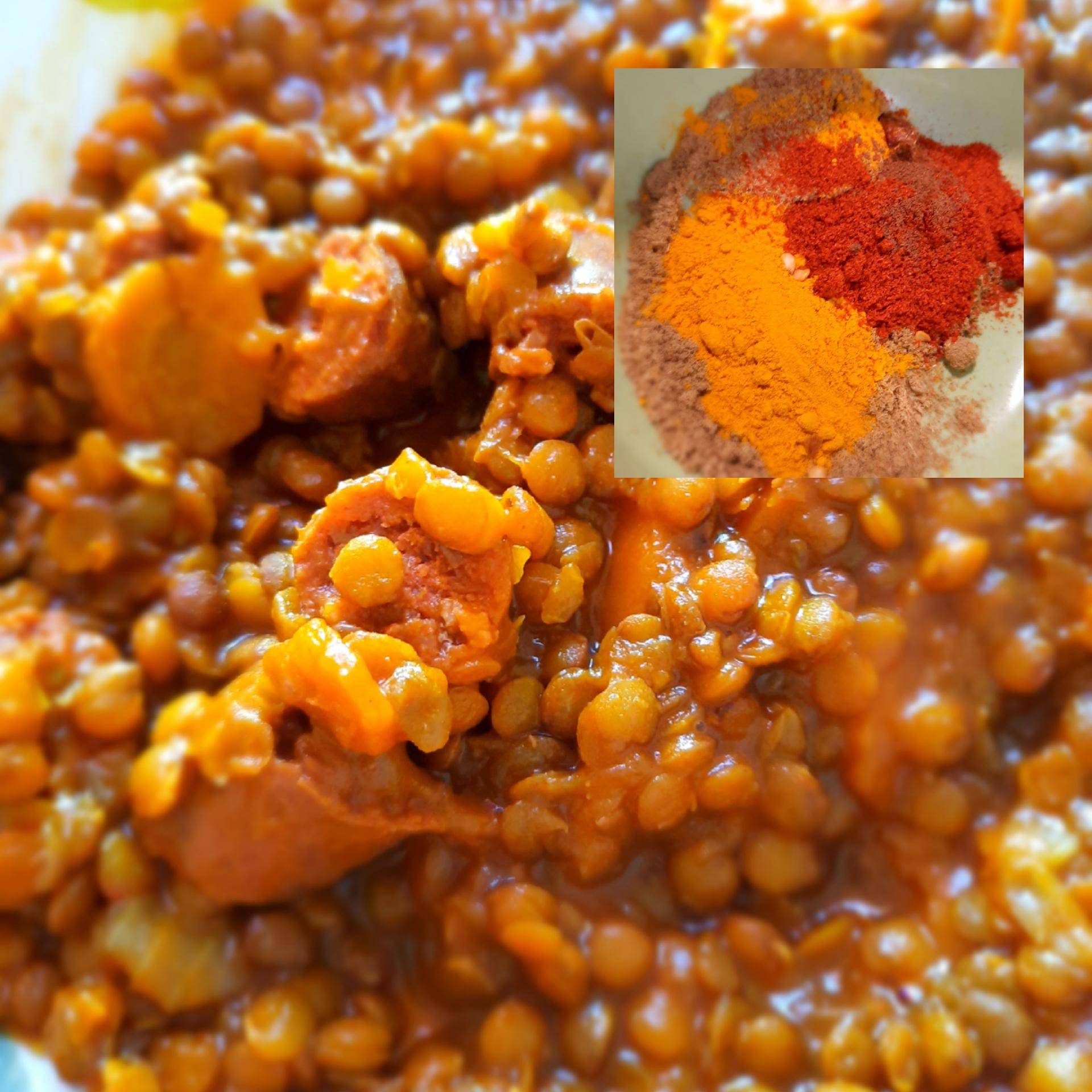 Lentilles à la Marocaine d'Angie - Recepten Companion XL | Moulinex
