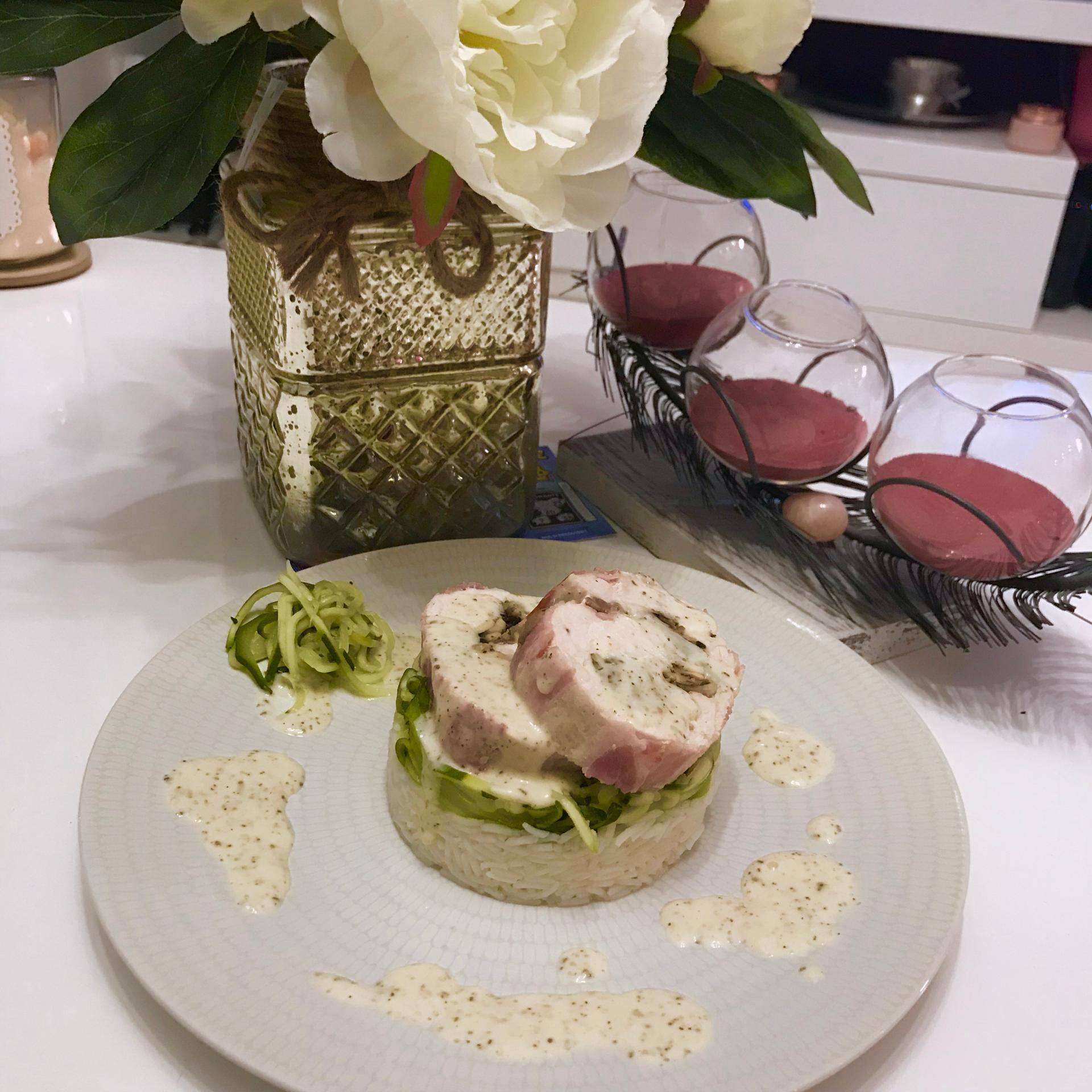 Roulés de poulet aux champignons - Recepten Companion Connect XL | Moulinex