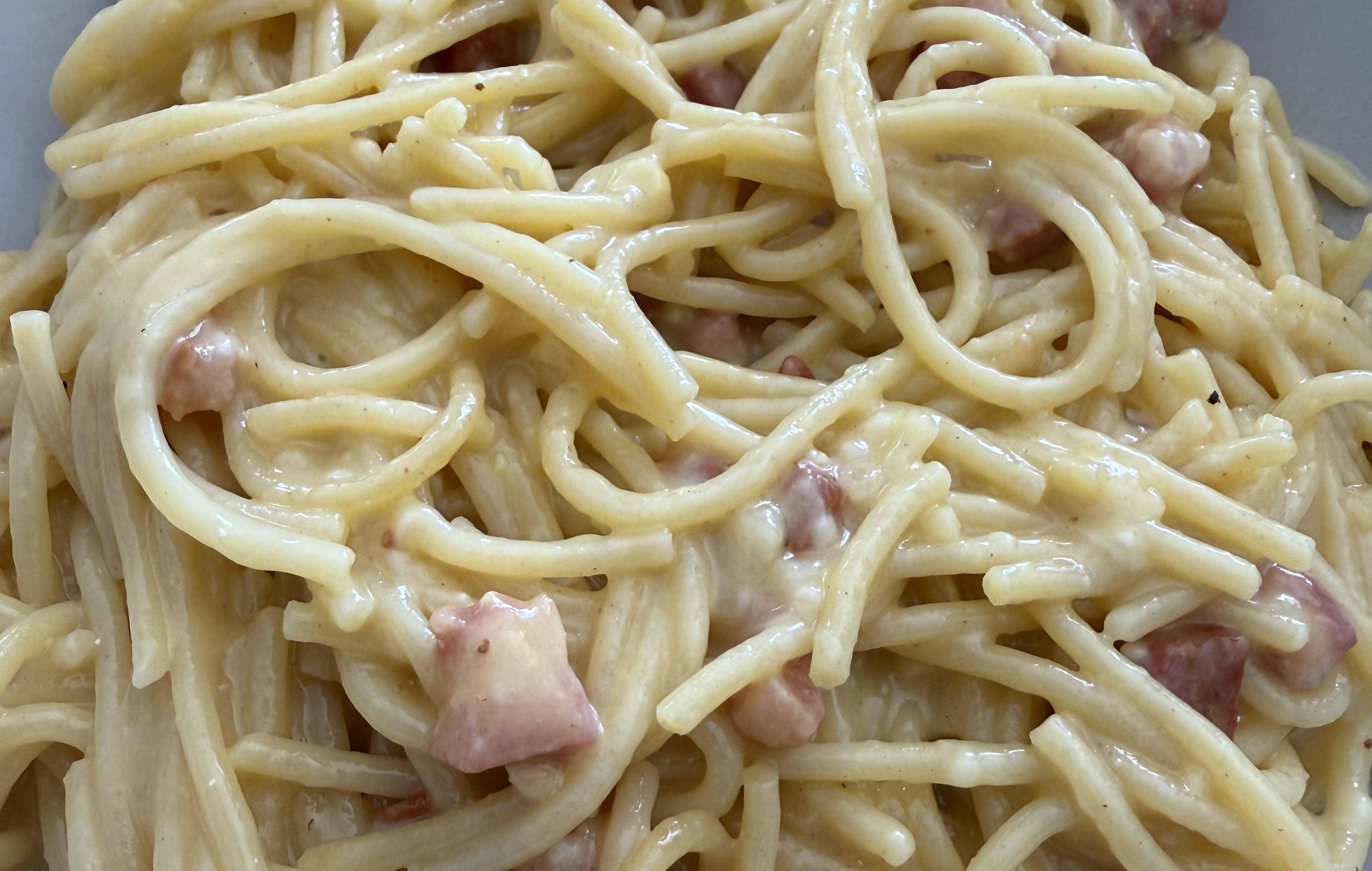 Pâtes carbonara italienne - Recette Companion Connect XL | Moulinex