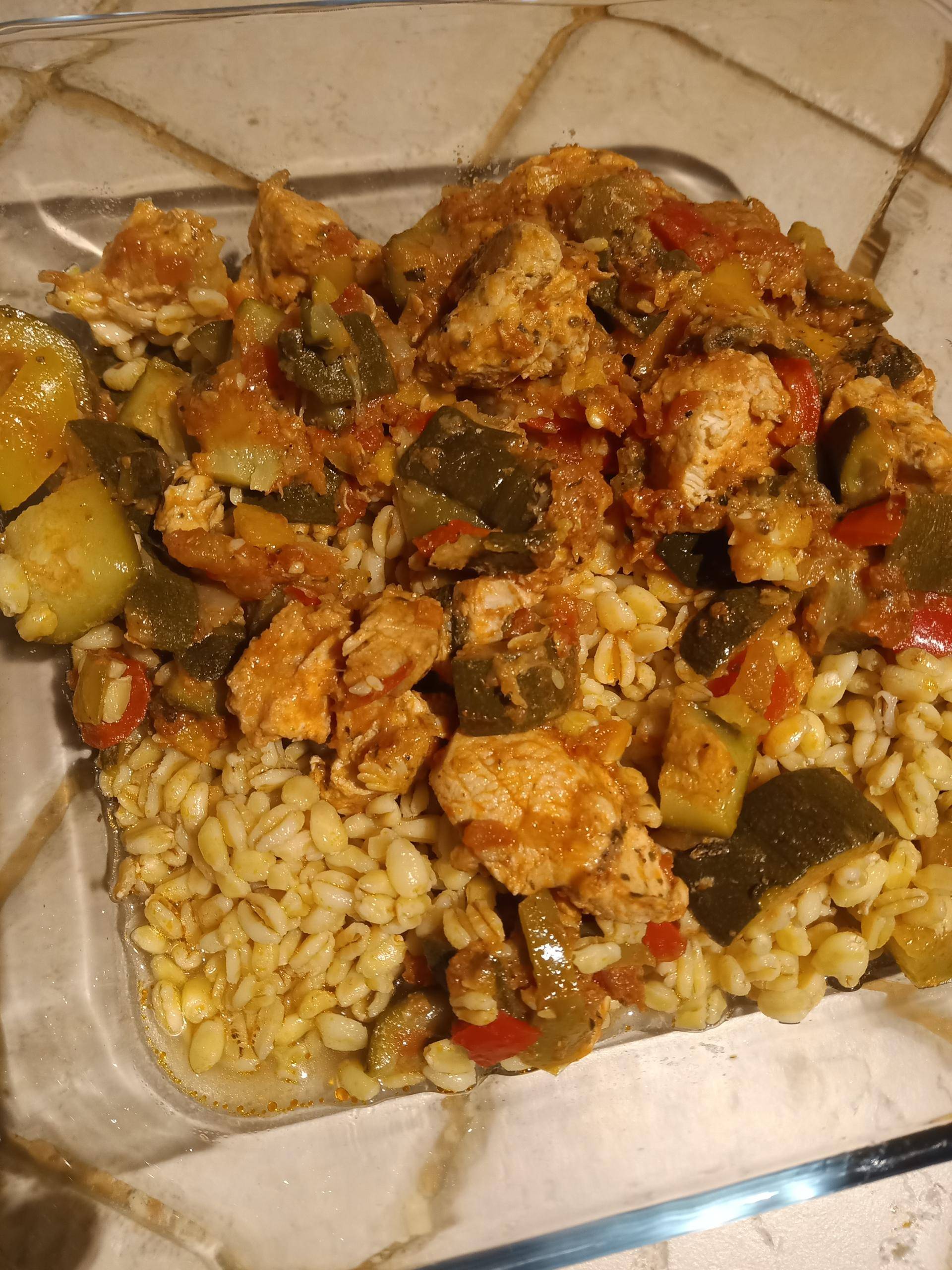 Filet de poulet façon ratatouille - Recepten Cookeo | Moulinex