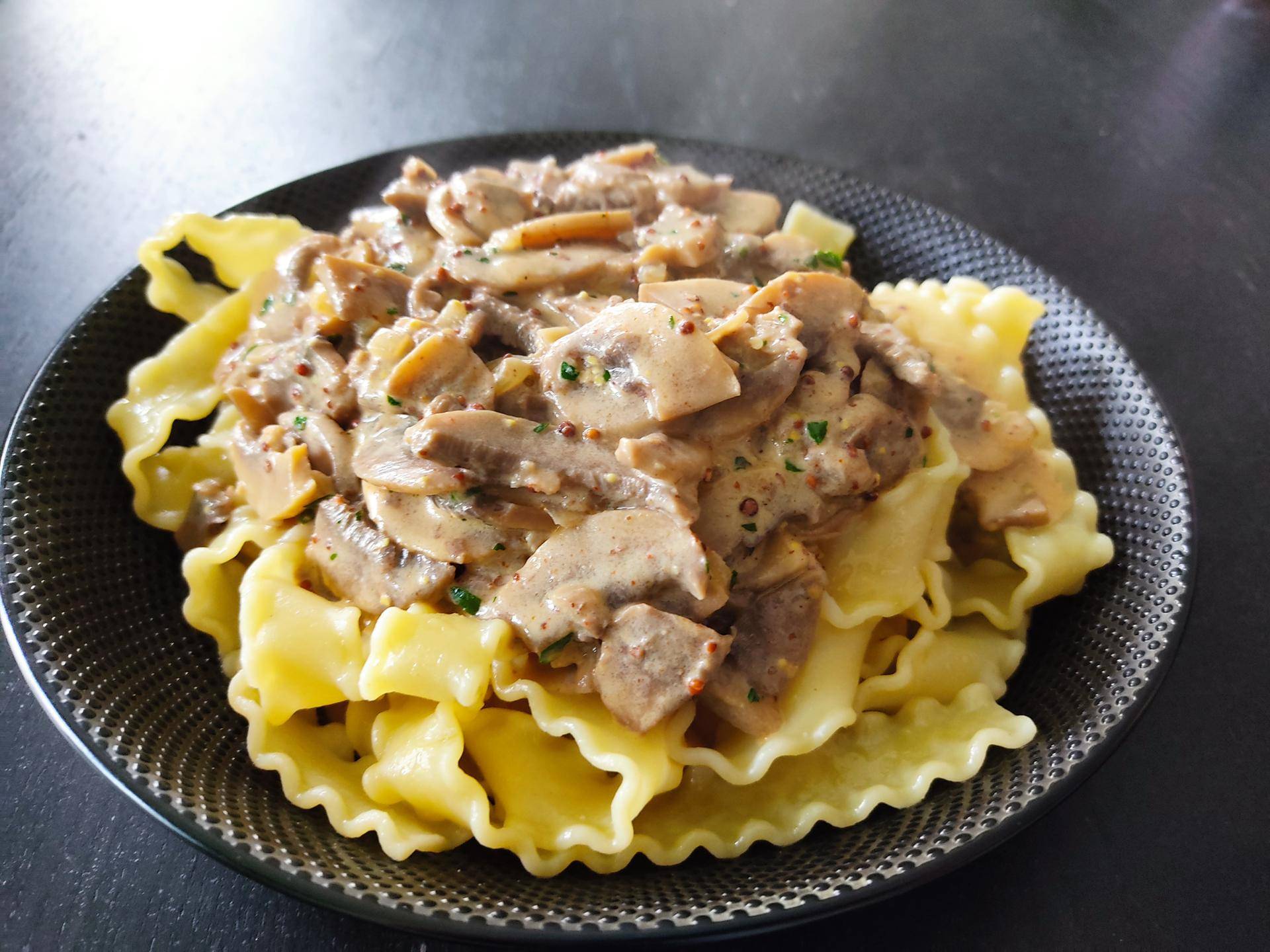 Champignons façon stroganov - Recette Cookeo | Moulinex