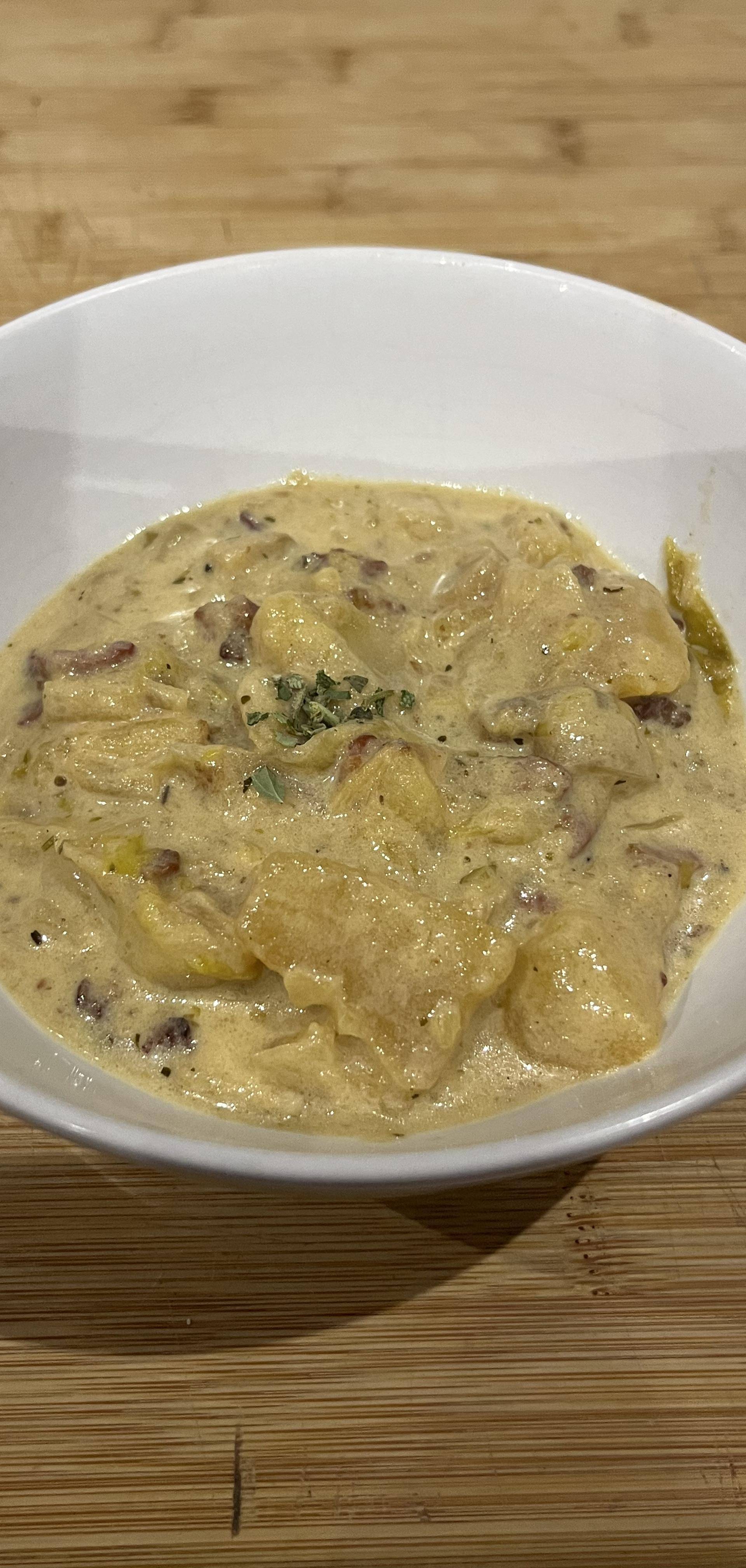 Endives au lardons, champignons et sa sauce crème moutard - Recette Cookeo V3 | Moulinex
