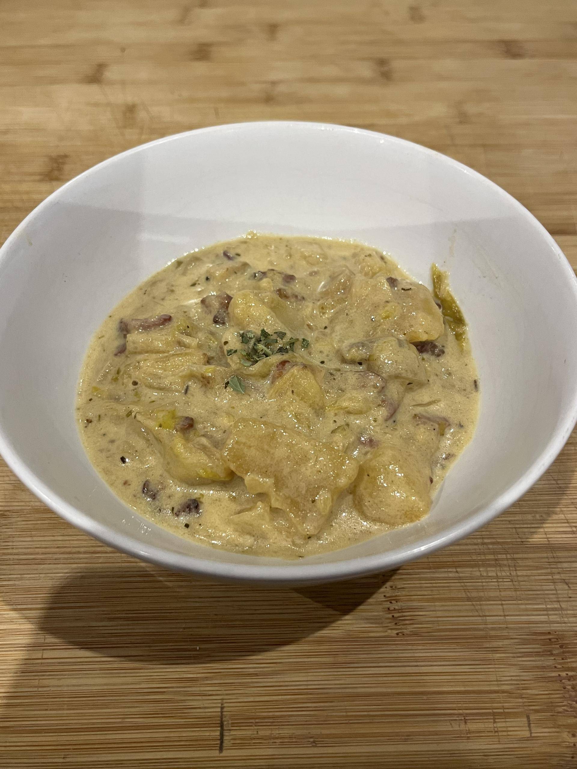 Endives au lardons, champignons et sa sauce crème moutard - Recette Cookeo V3 | Moulinex