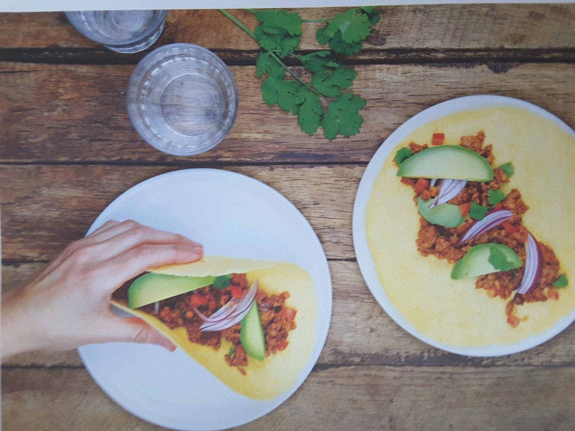 Tacos de porc haché à l'avocat - Recepten Companion Connect XL | Moulinex