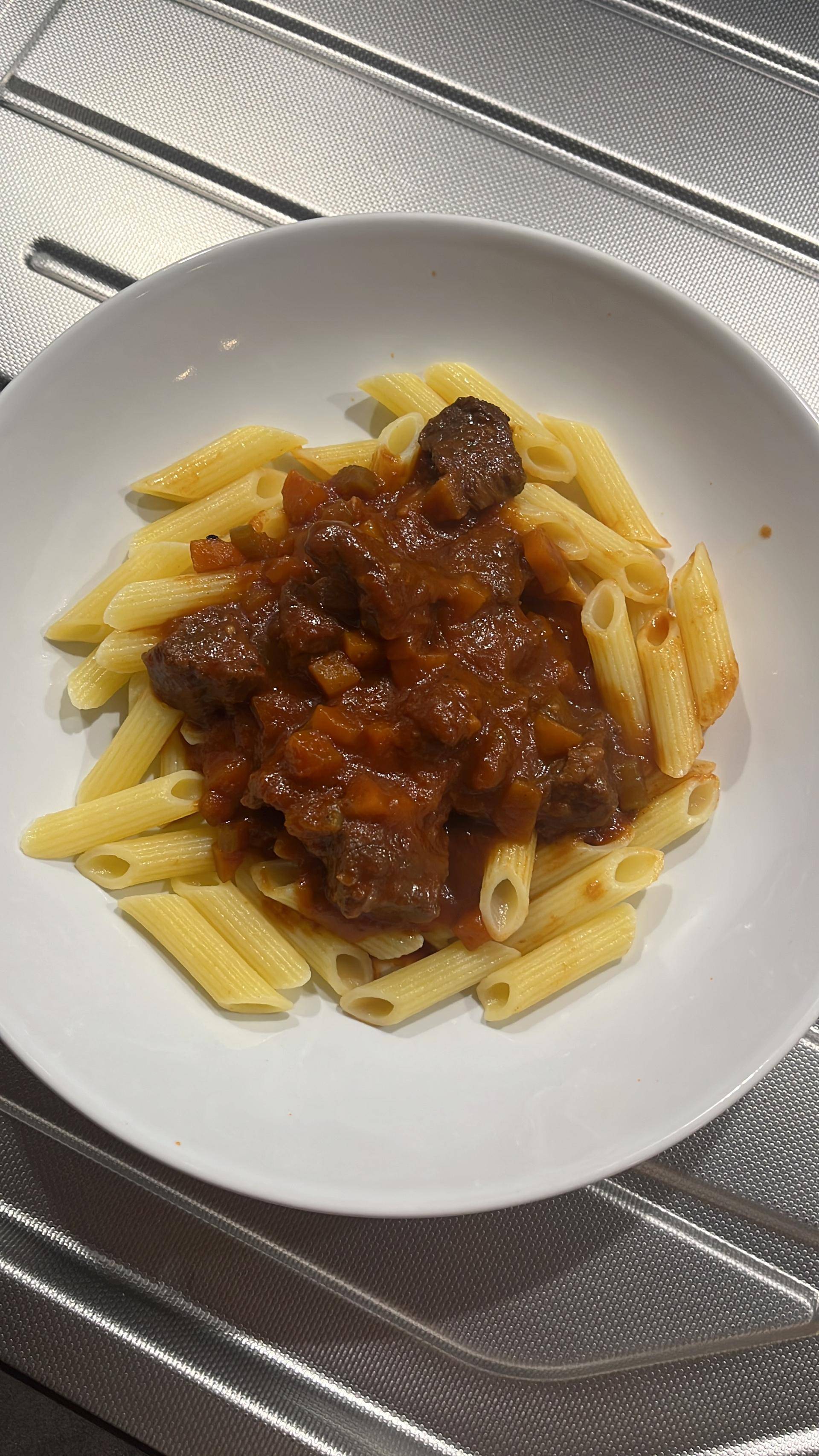 Pasta al ragu - Recette Cookeo | Moulinex