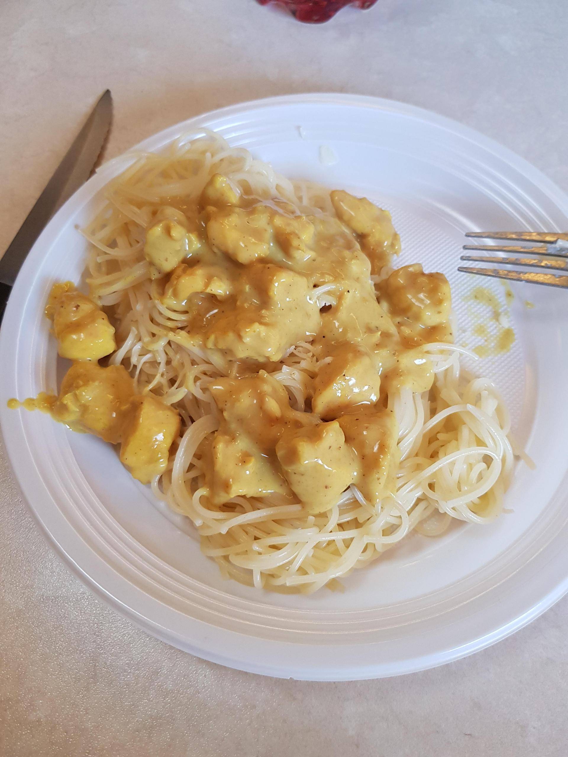 Aiguillette de poulet au curry et curcuma - Recepten Cookeo | Moulinex