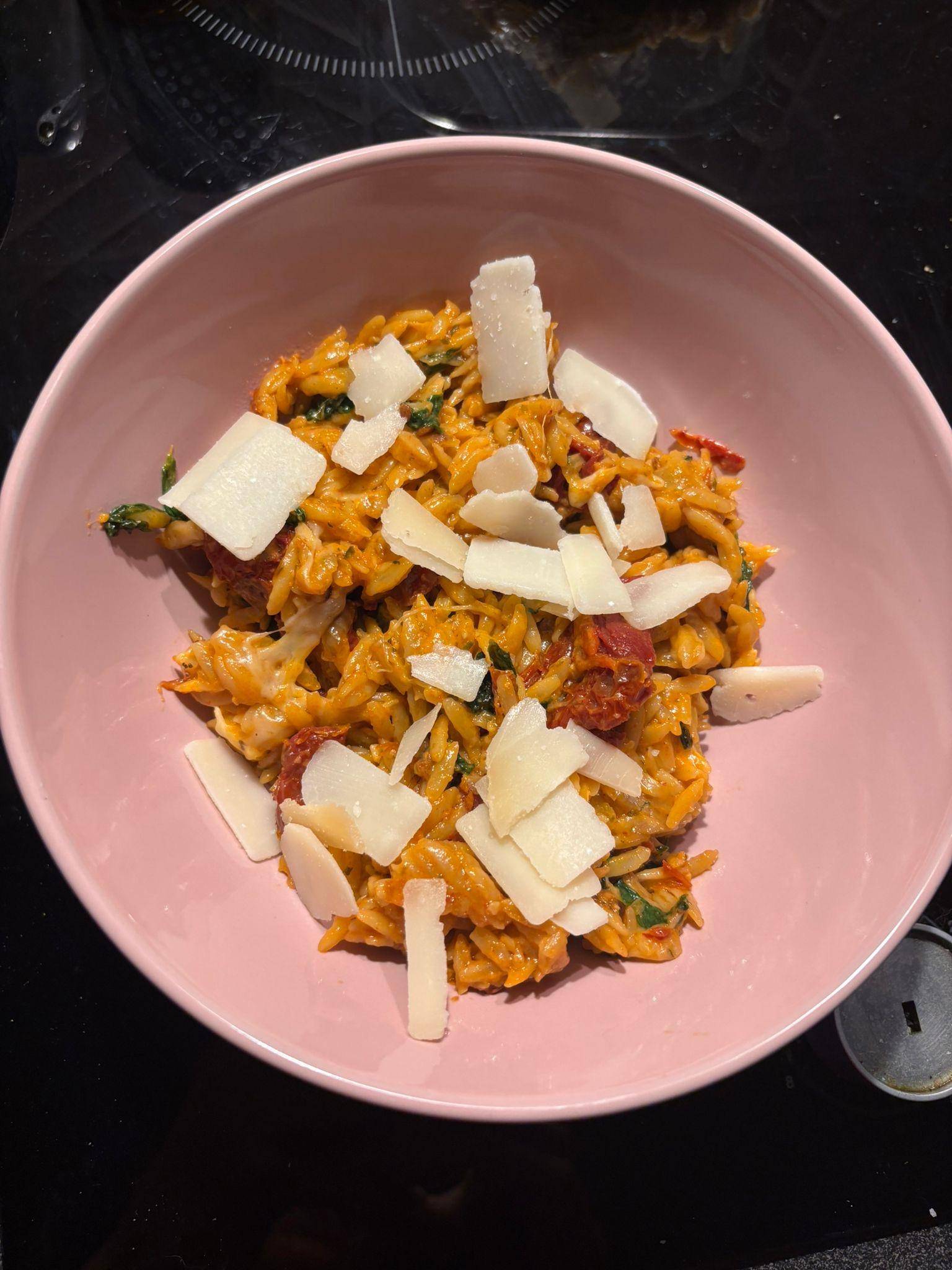 Orzo aux épinards et parmesan - Recette Cookeo 9in1 | Moulinex