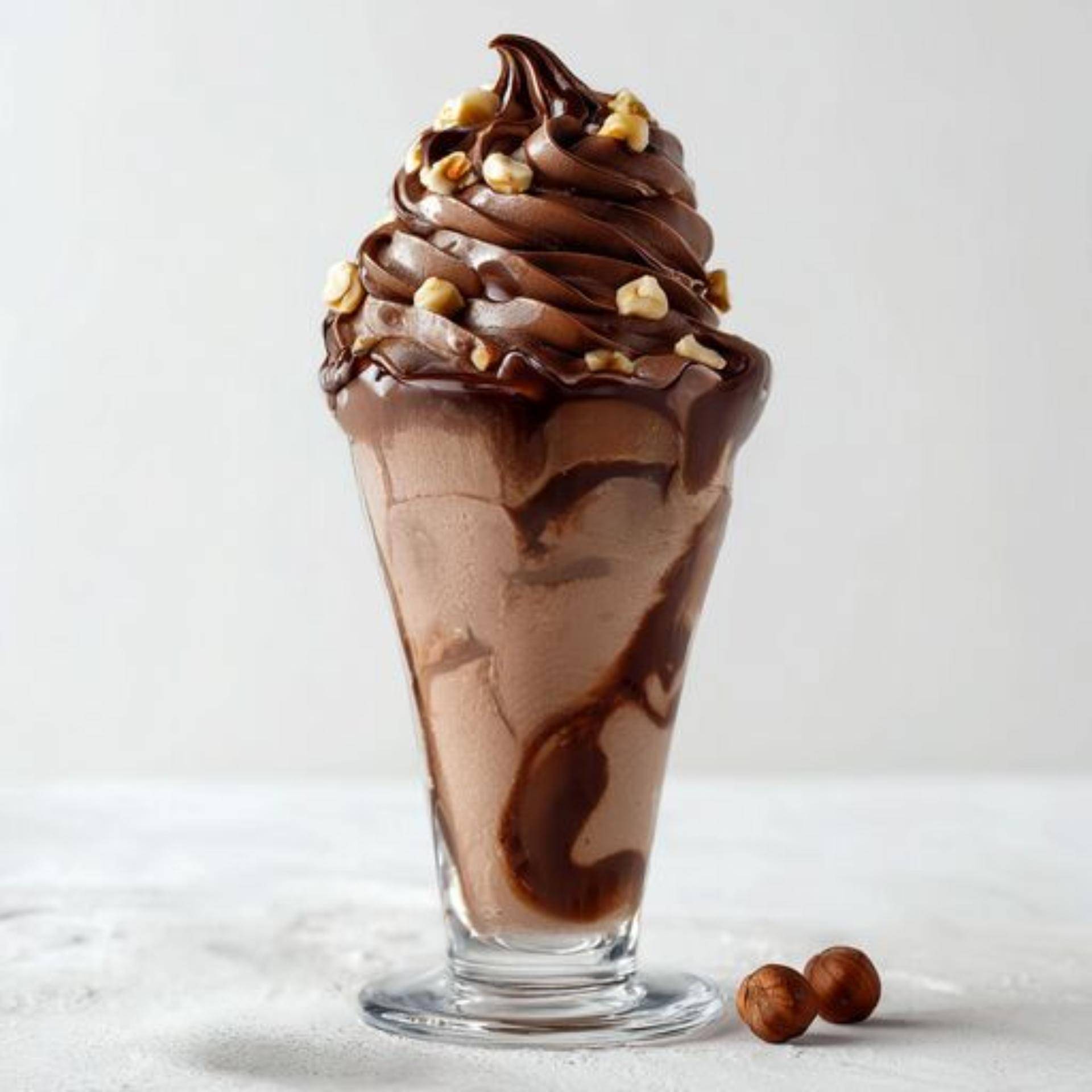 Sundae Chocolade-hazelnoot - Recepten Dolci | Moulinex