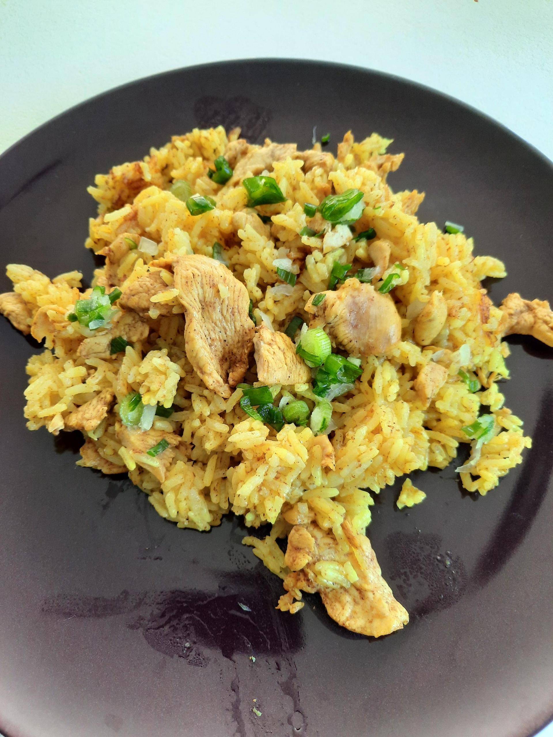 Riz façon indienne au poulet - Recepten Cookeo V3 | Moulinex