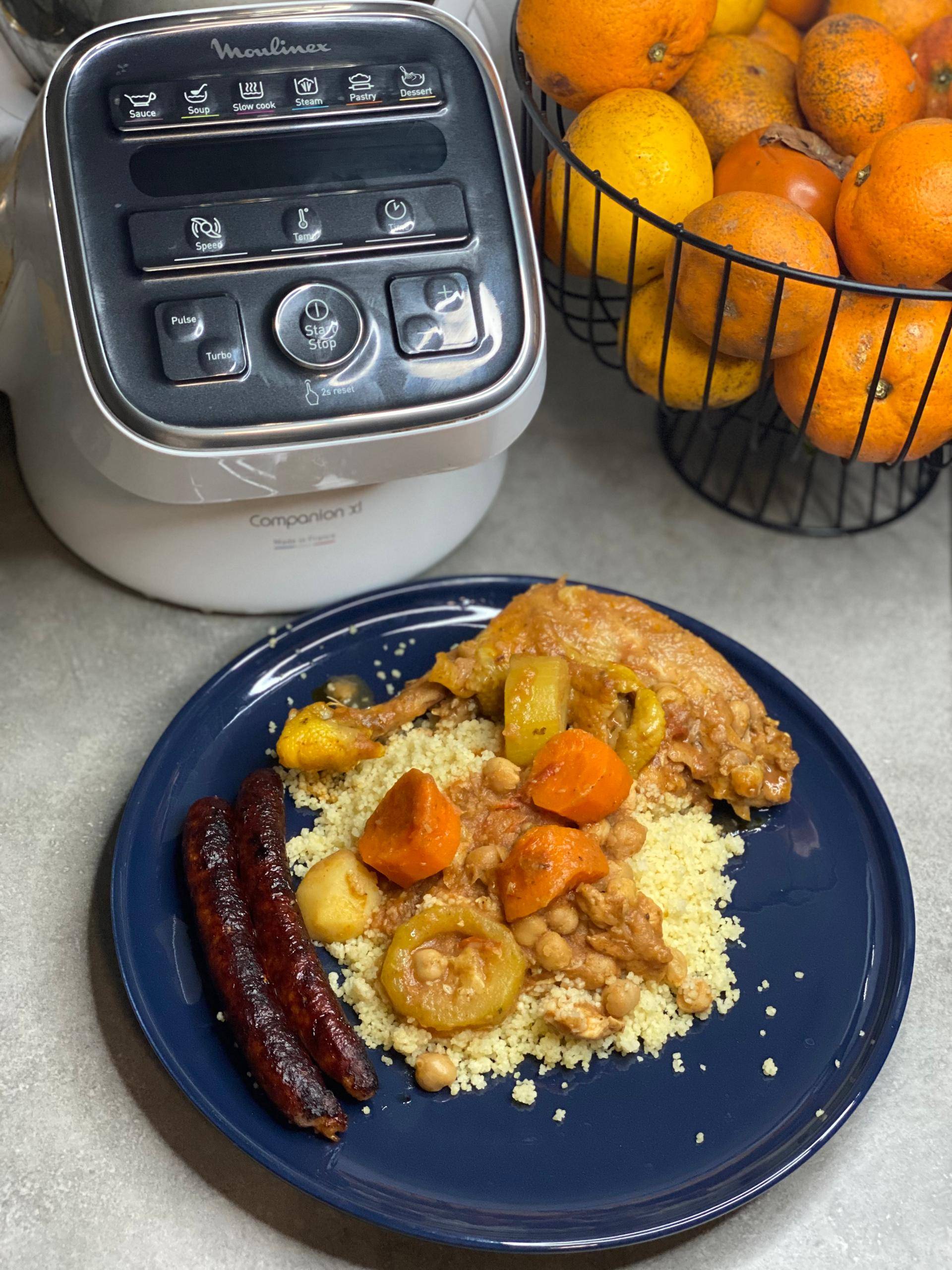 Couscous au poulet - Recepten Companion XL | Moulinex