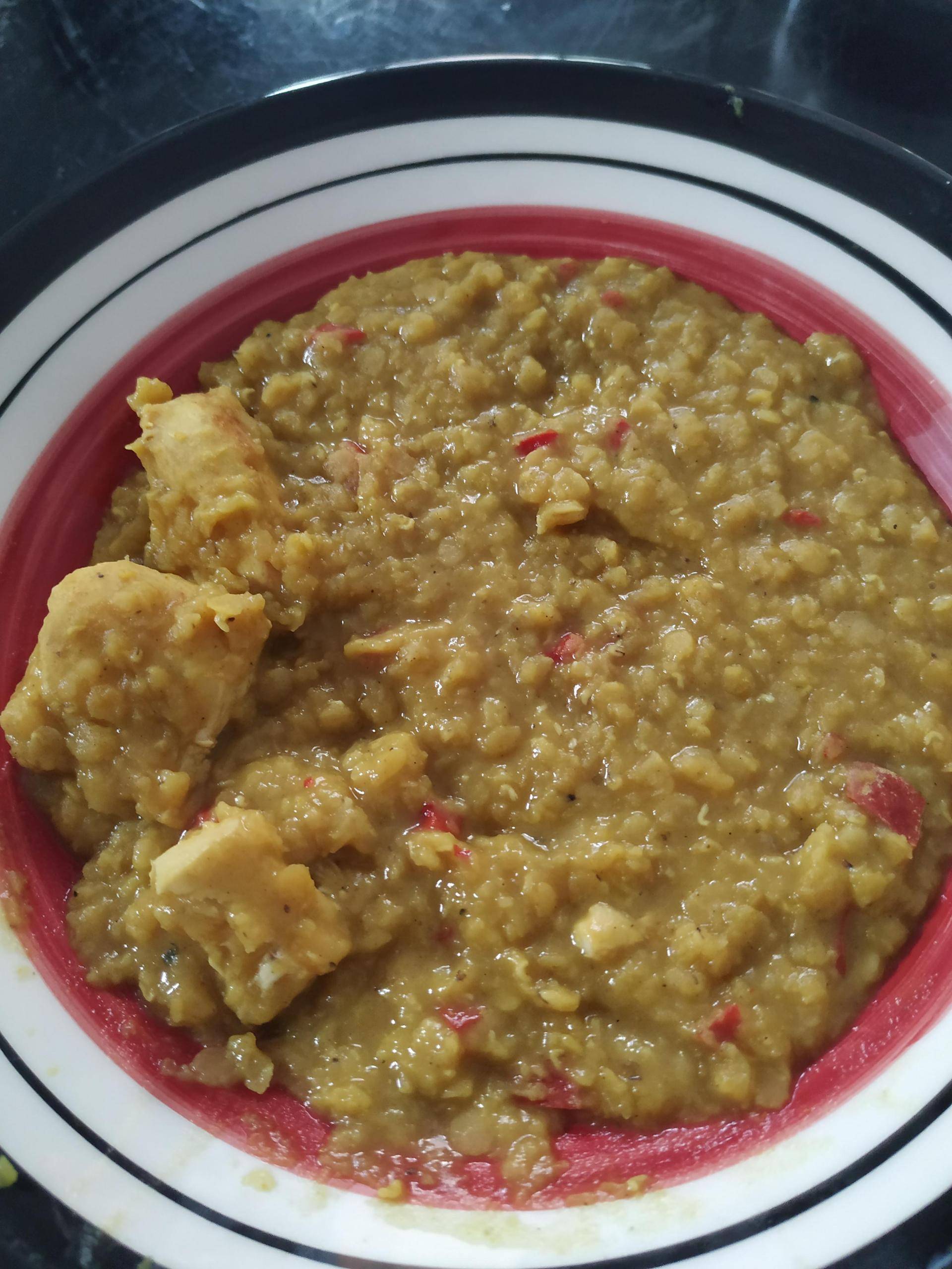 Poulet curry lentilles corail - Recette Cookeo | Moulinex