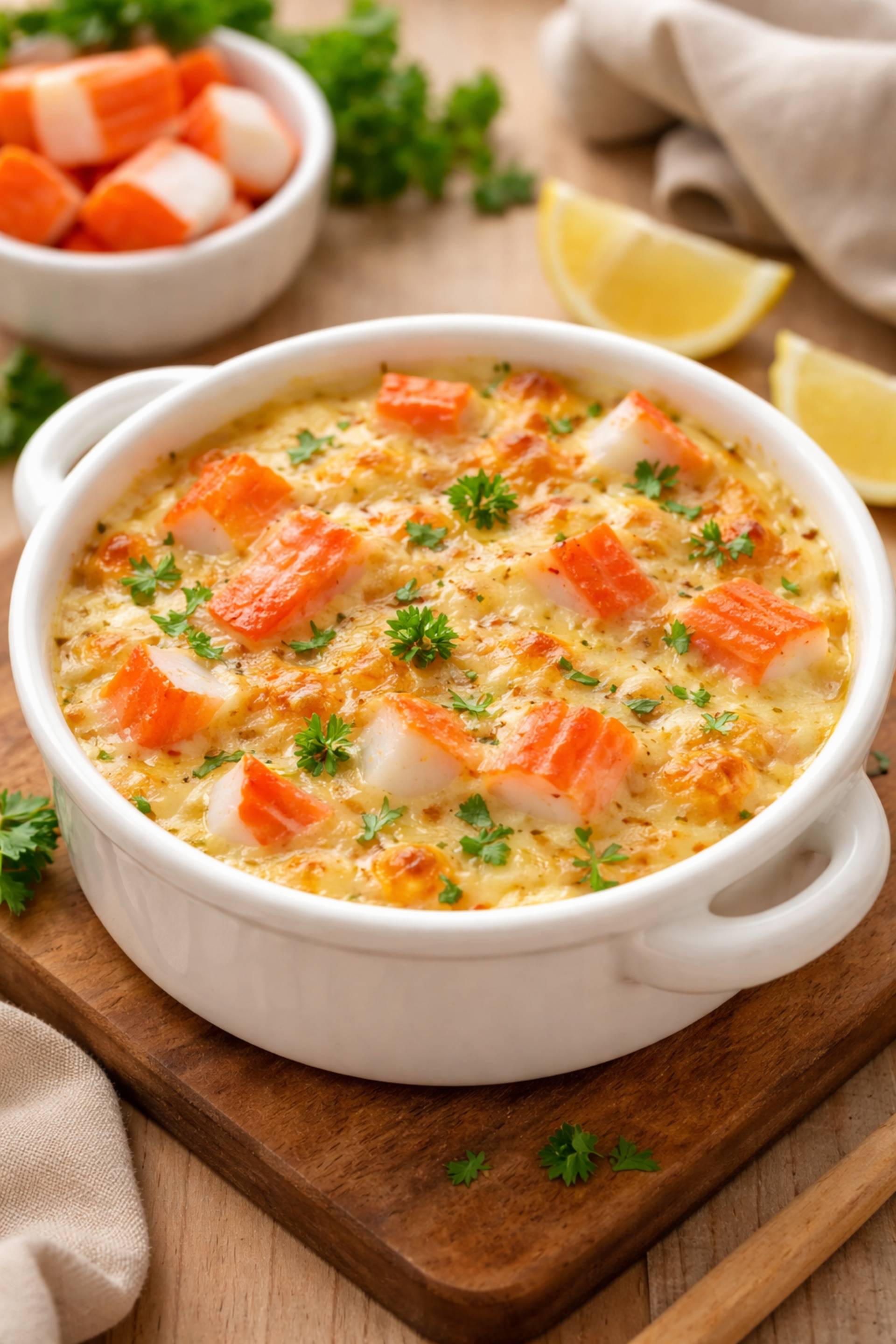 Cassolette surimi - Recette Cookeo Infinity Autostir | Moulinex