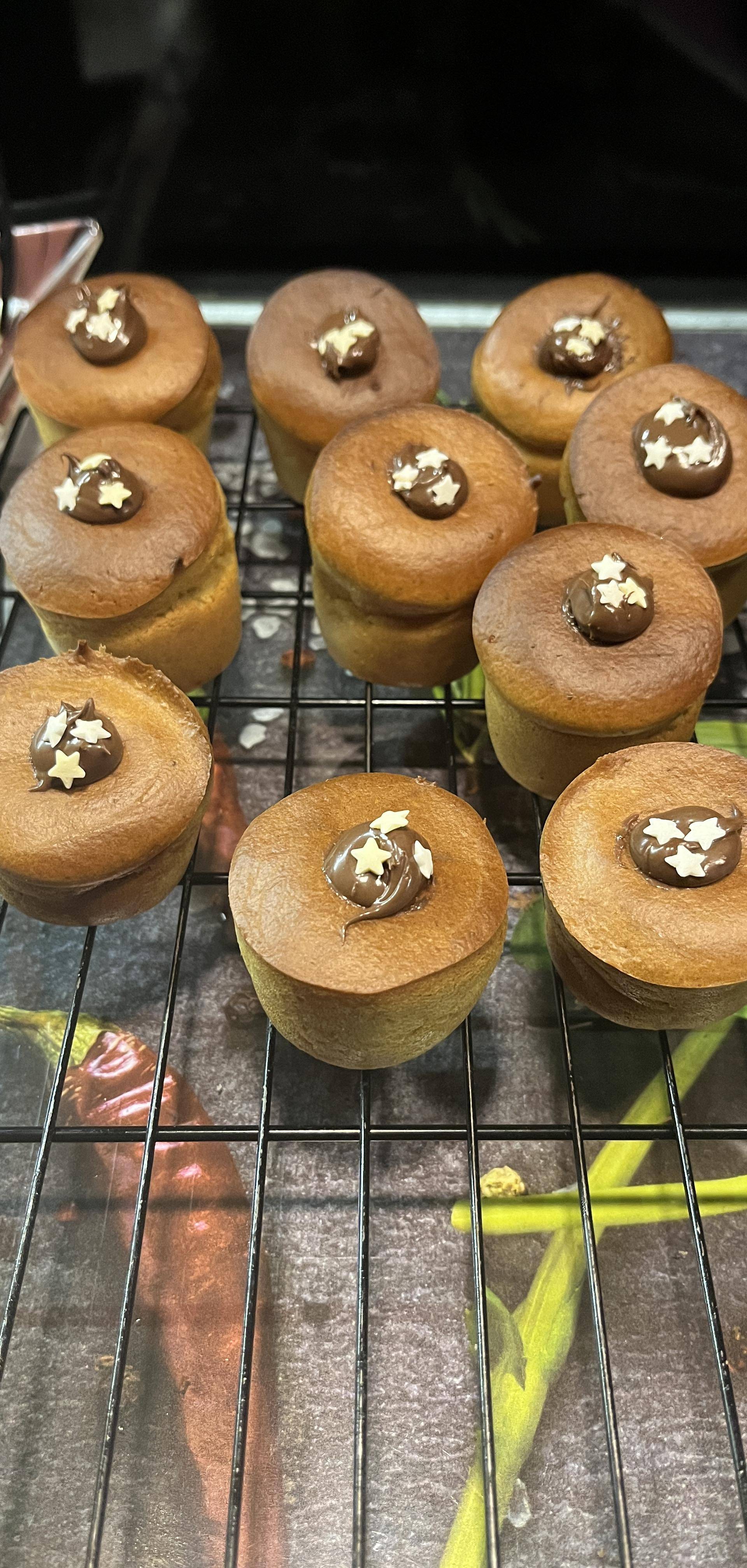 Mini muffins cœur Nutella - Recette Cookeo Infinity Autostir | Moulinex