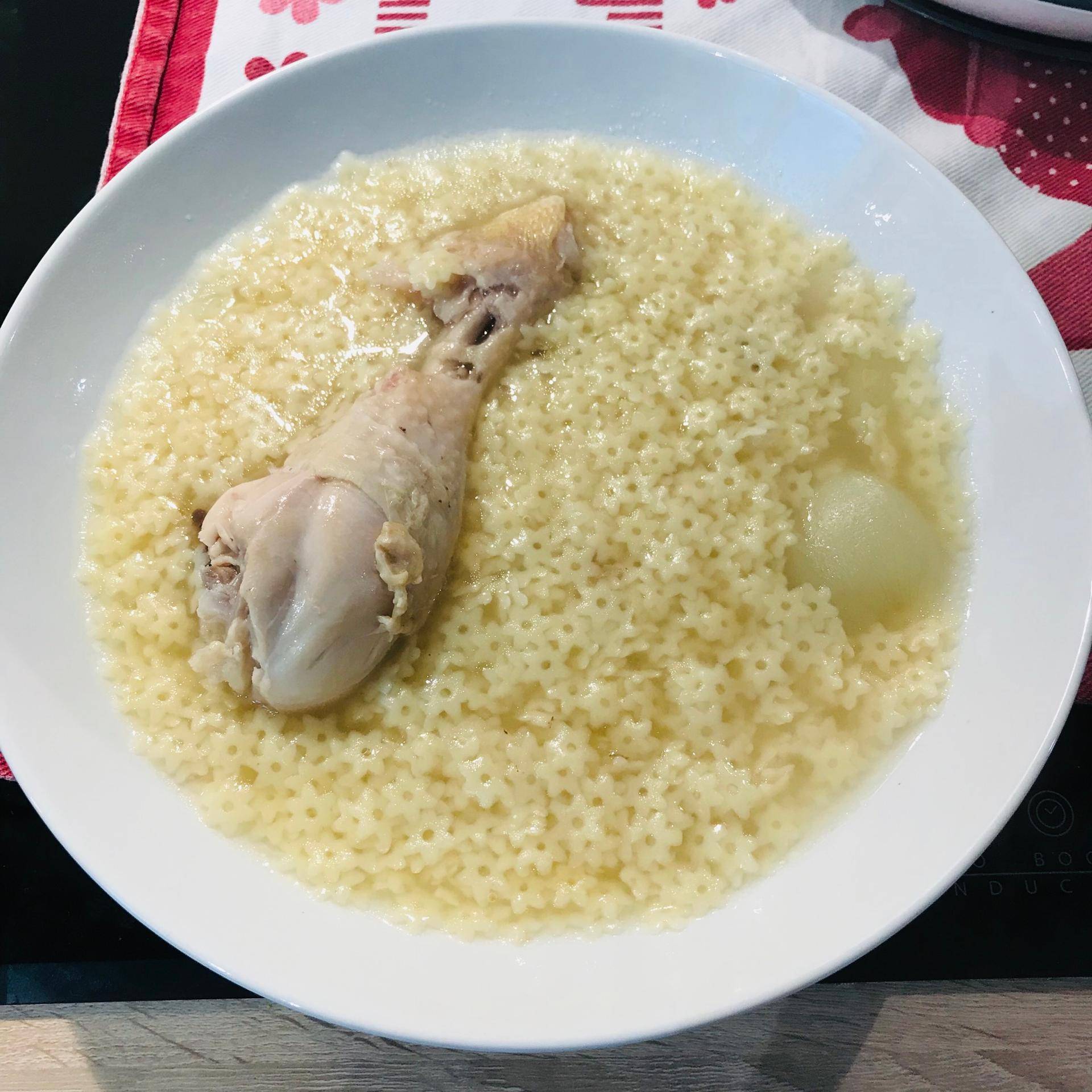 Bouillon de poulet à la portugaise (Canja) - Recette Cookeo | Moulinex