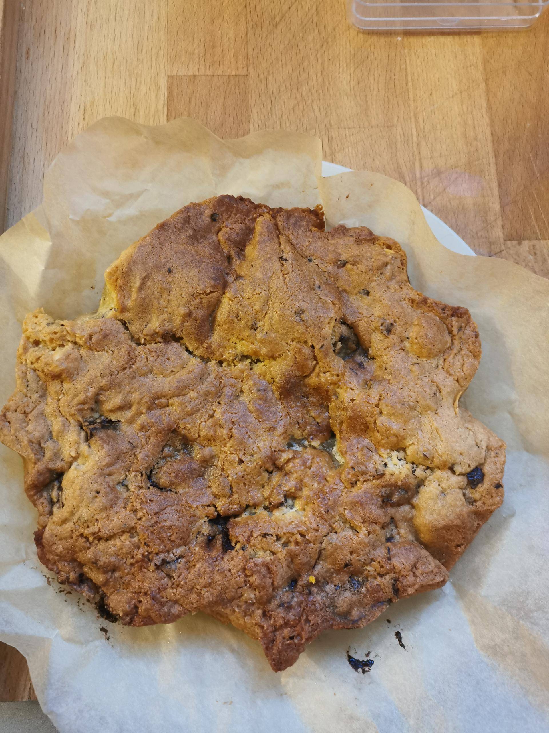 Cookie géant choco-noisette - Recepten Cookeo | Moulinex