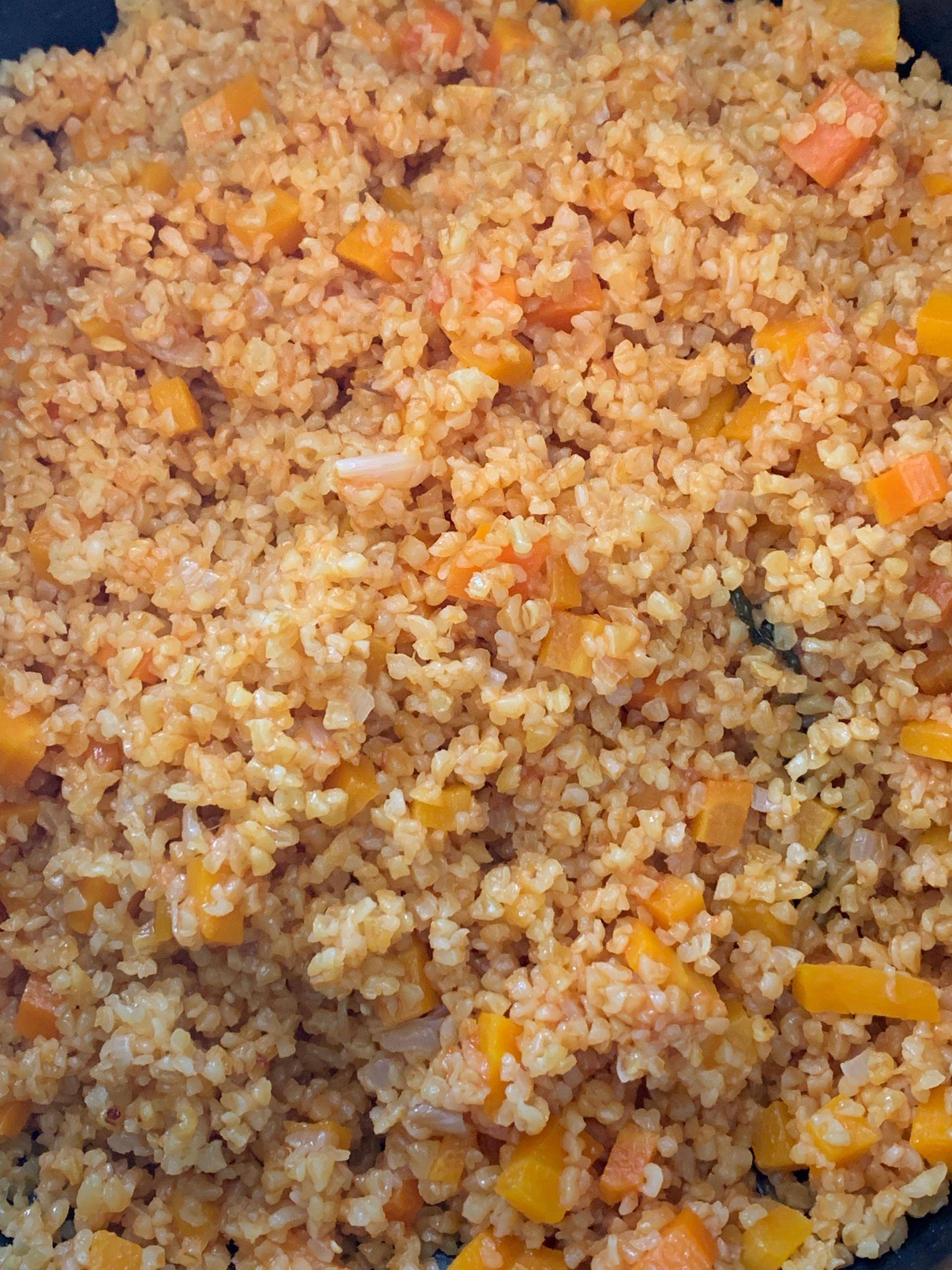 Boulgour aux carottes - Recepten Cookeo V3 | Moulinex
