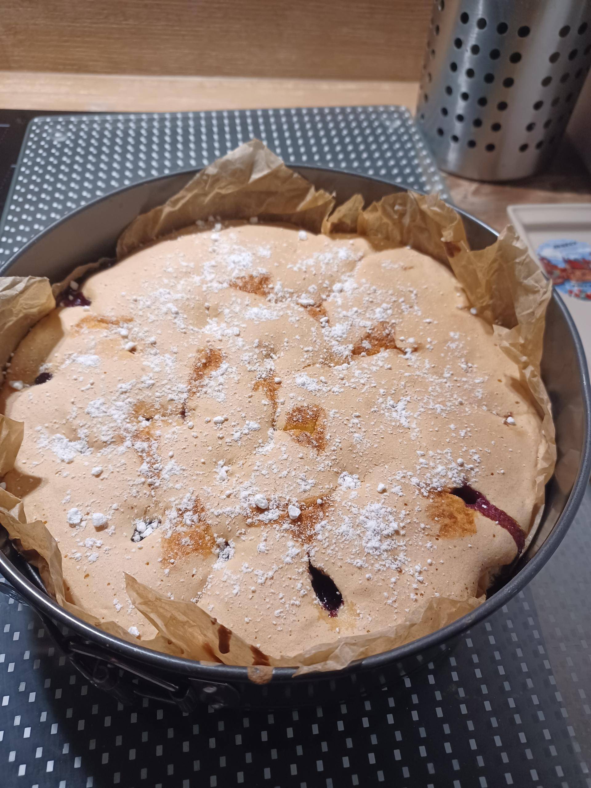Gateau aux mûres ultra simple - Recette Companion Connect XL | Moulinex