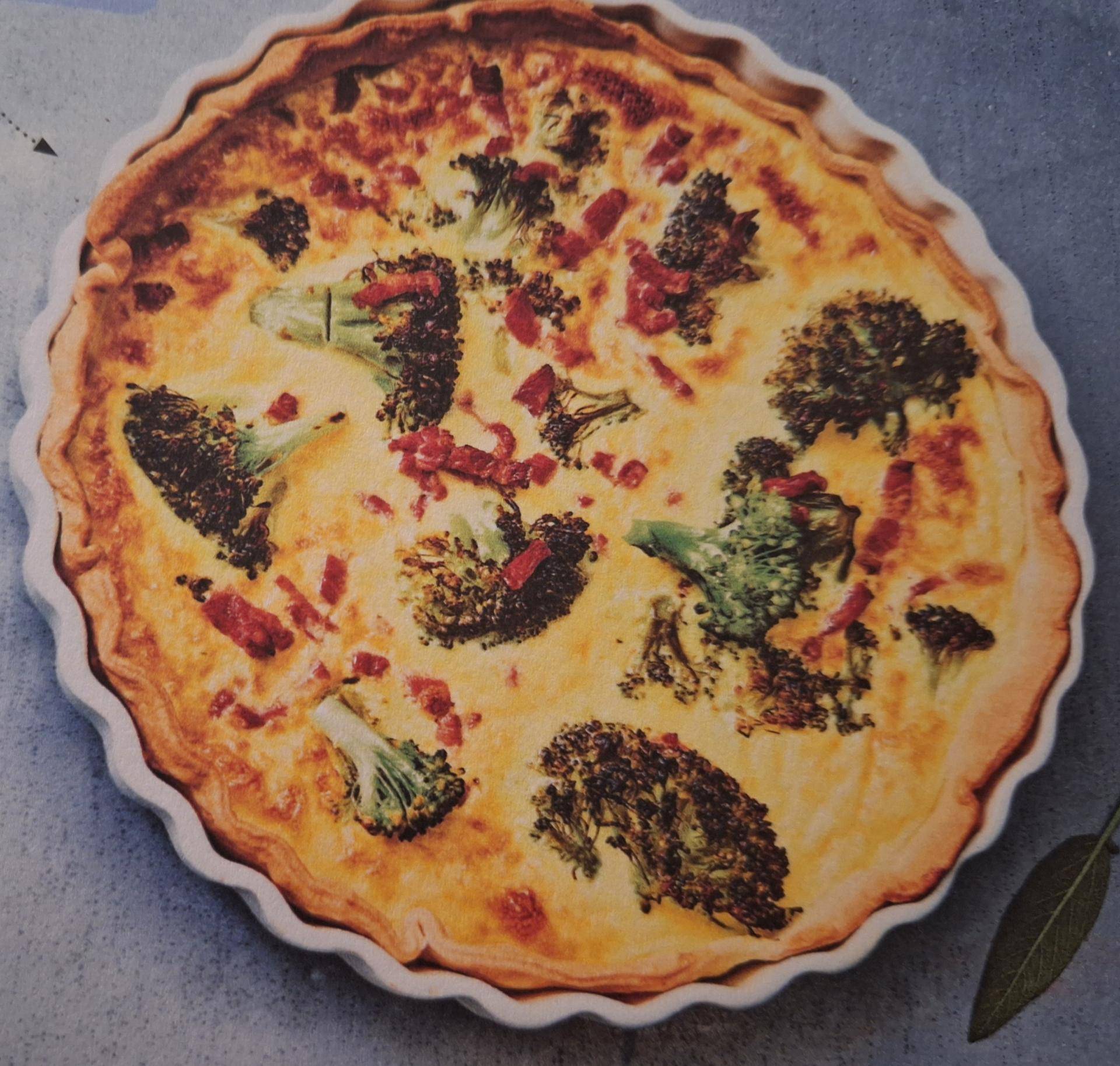 Quiche au Brocoli et Lardons - Recette Cookeo 9in1 | Moulinex