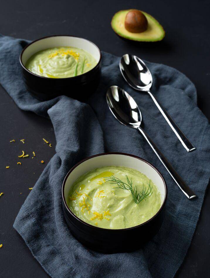 Soupe avocat-concombre épicée - Recepten Perfectmix + | Moulinex