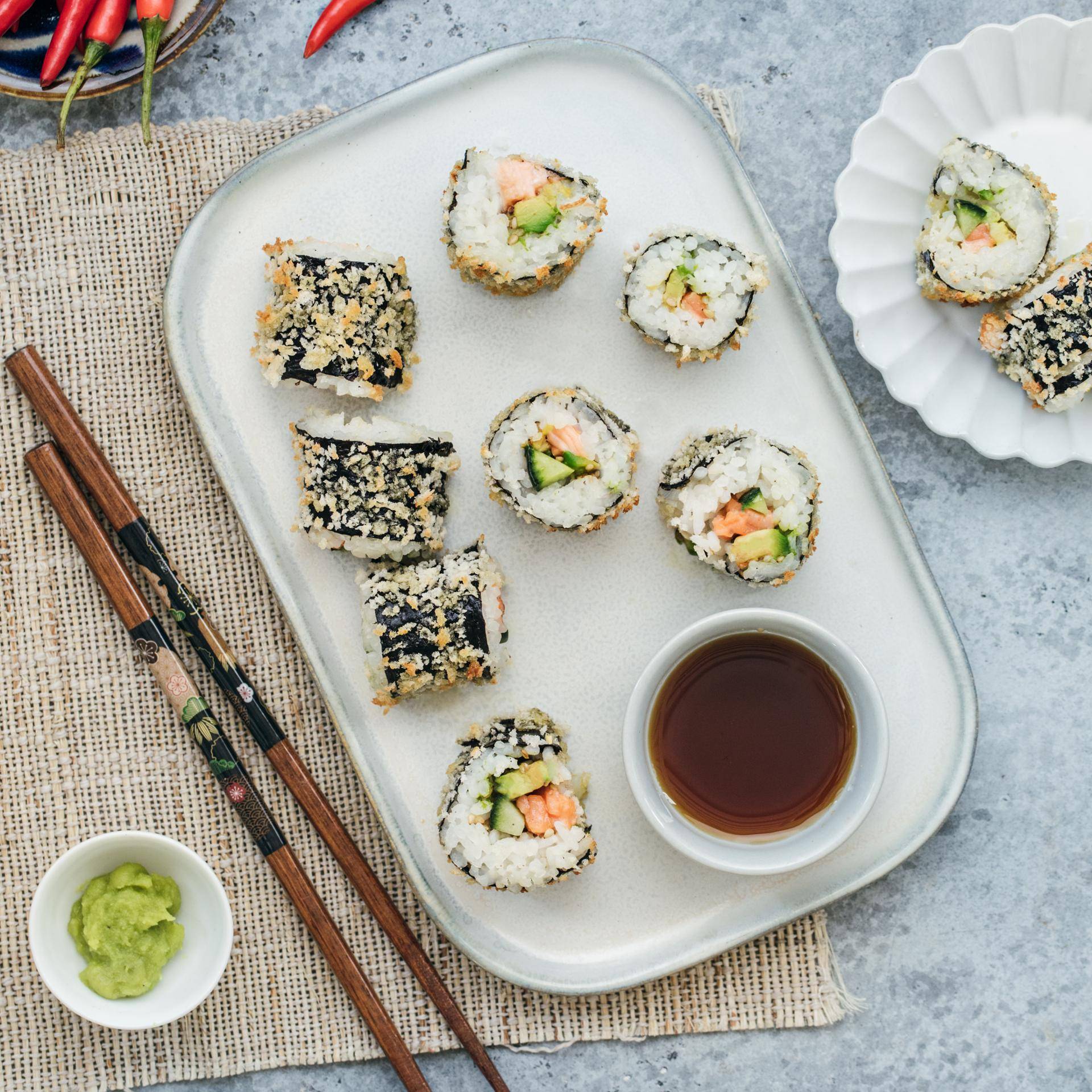 Maki végétarien frit - Recette EASY FRY OVEN & GRILL 9 in 1 | Moulinex