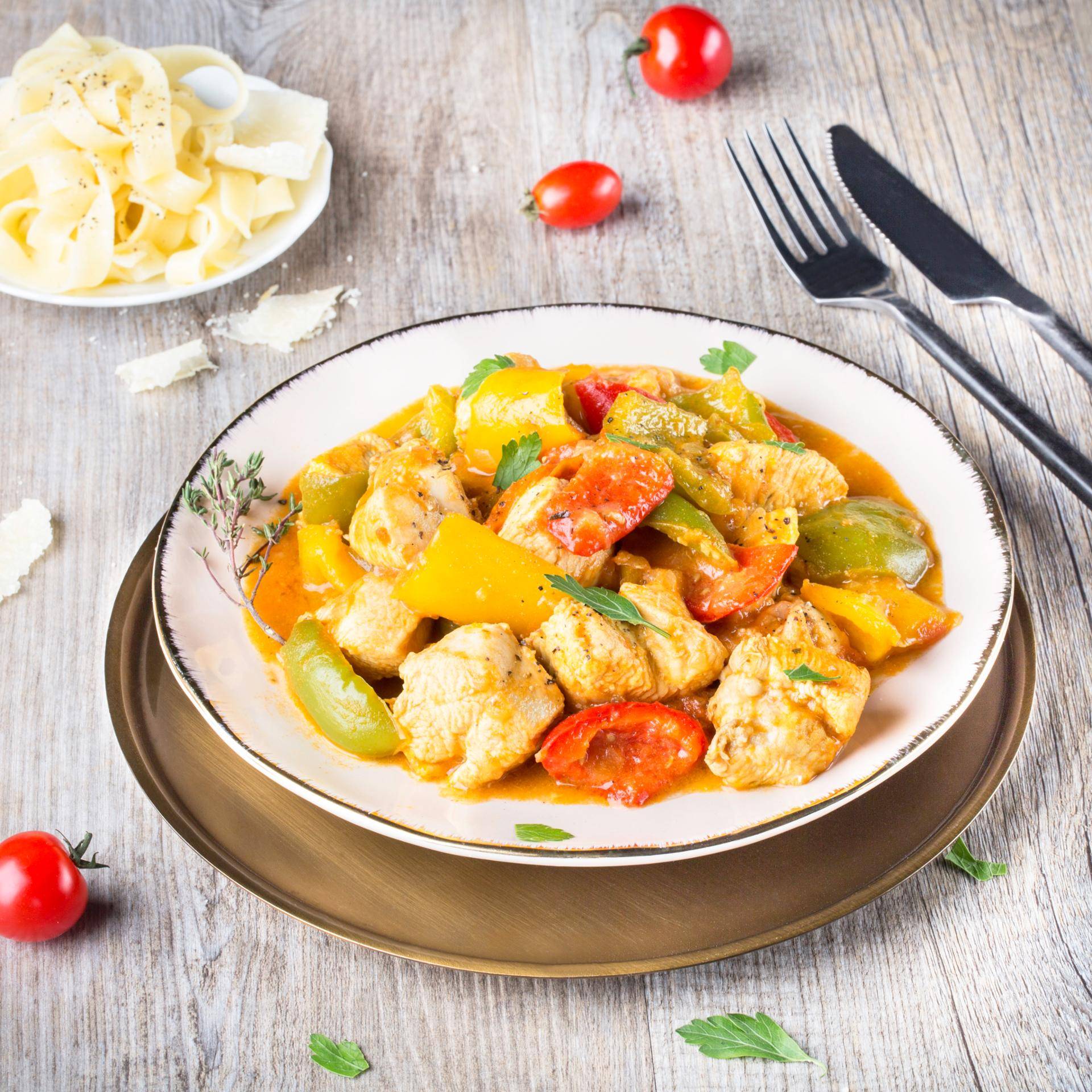 Poulet à la méridionale - Recette Companion | Moulinex