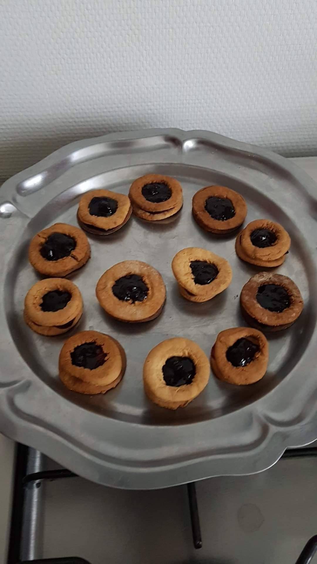 Sablés à la confiture de myrtilles - Recepten Companion | Moulinex