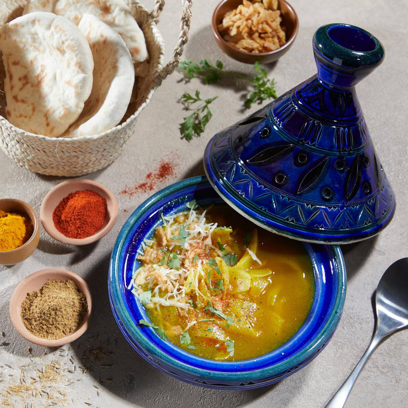 Soupe à l'oignon à l'orientale - Recepten Perfectmix Cook | Moulinex