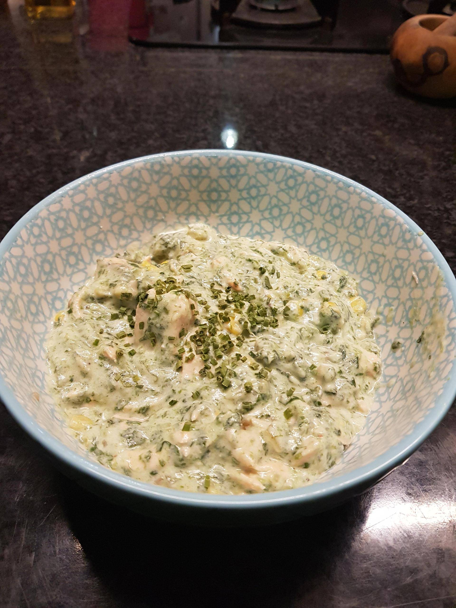 Chowder de saumon à la créme de coco - Recepten Cookeo V3 | Moulinex