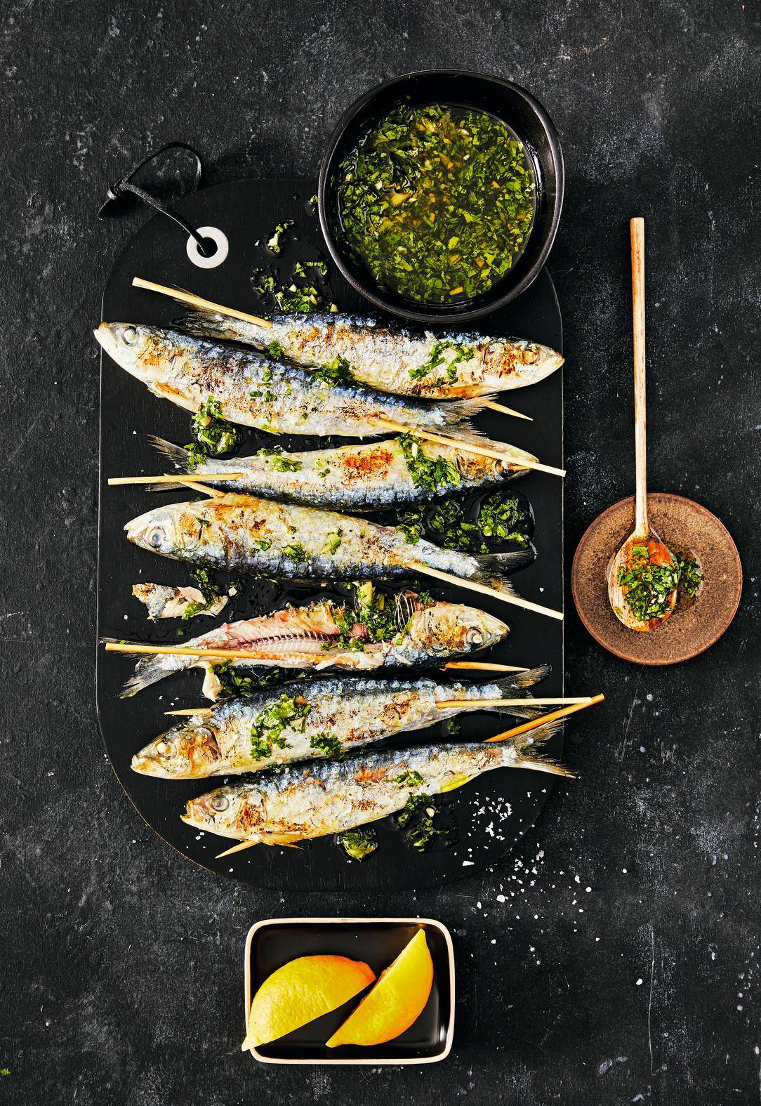 Sardines à la sauce chermoula - Recepten Cook'in One | Moulinex