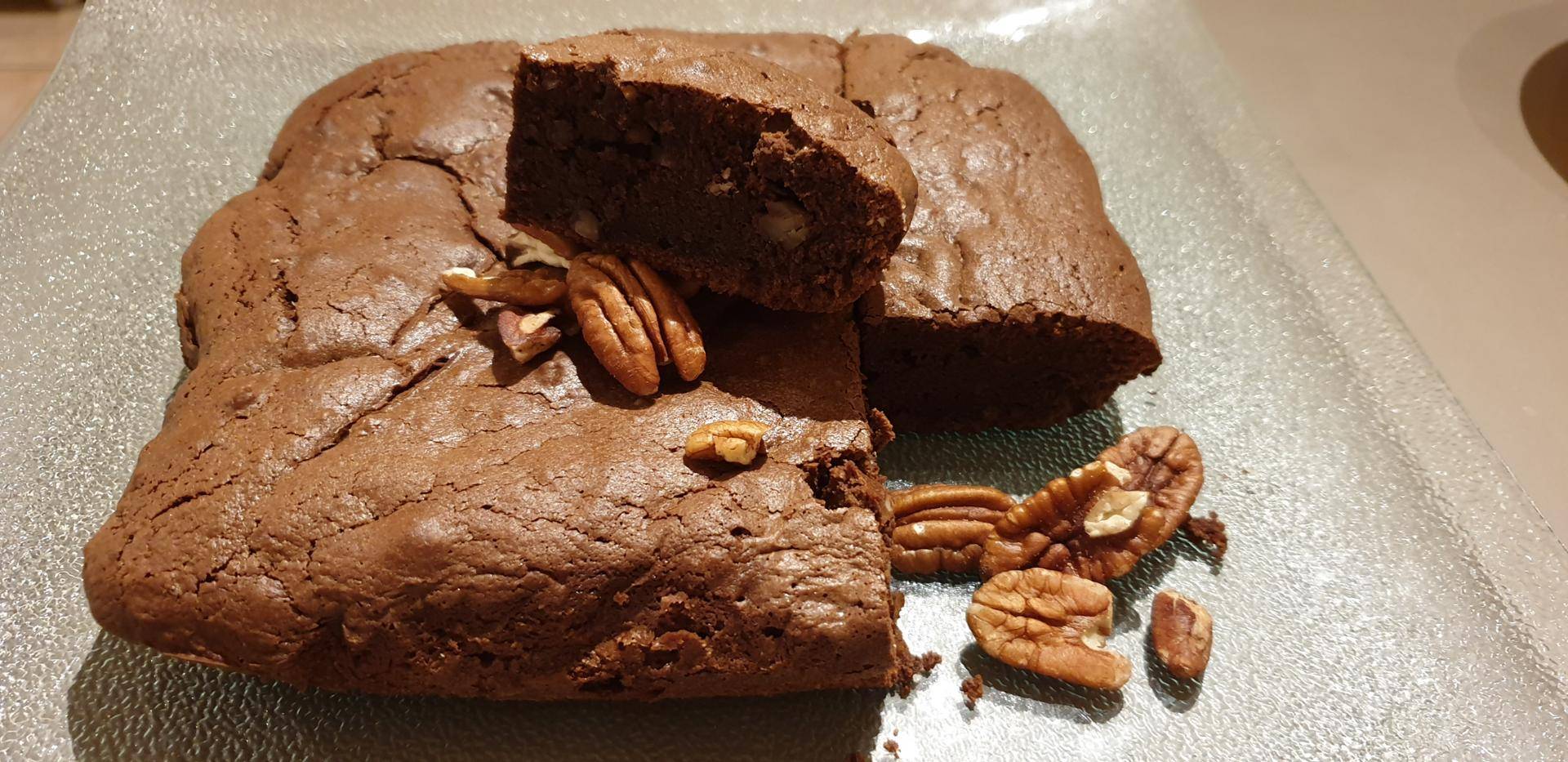 Brownie aux noix de pécan - Recepten Companion Connect XL | Moulinex