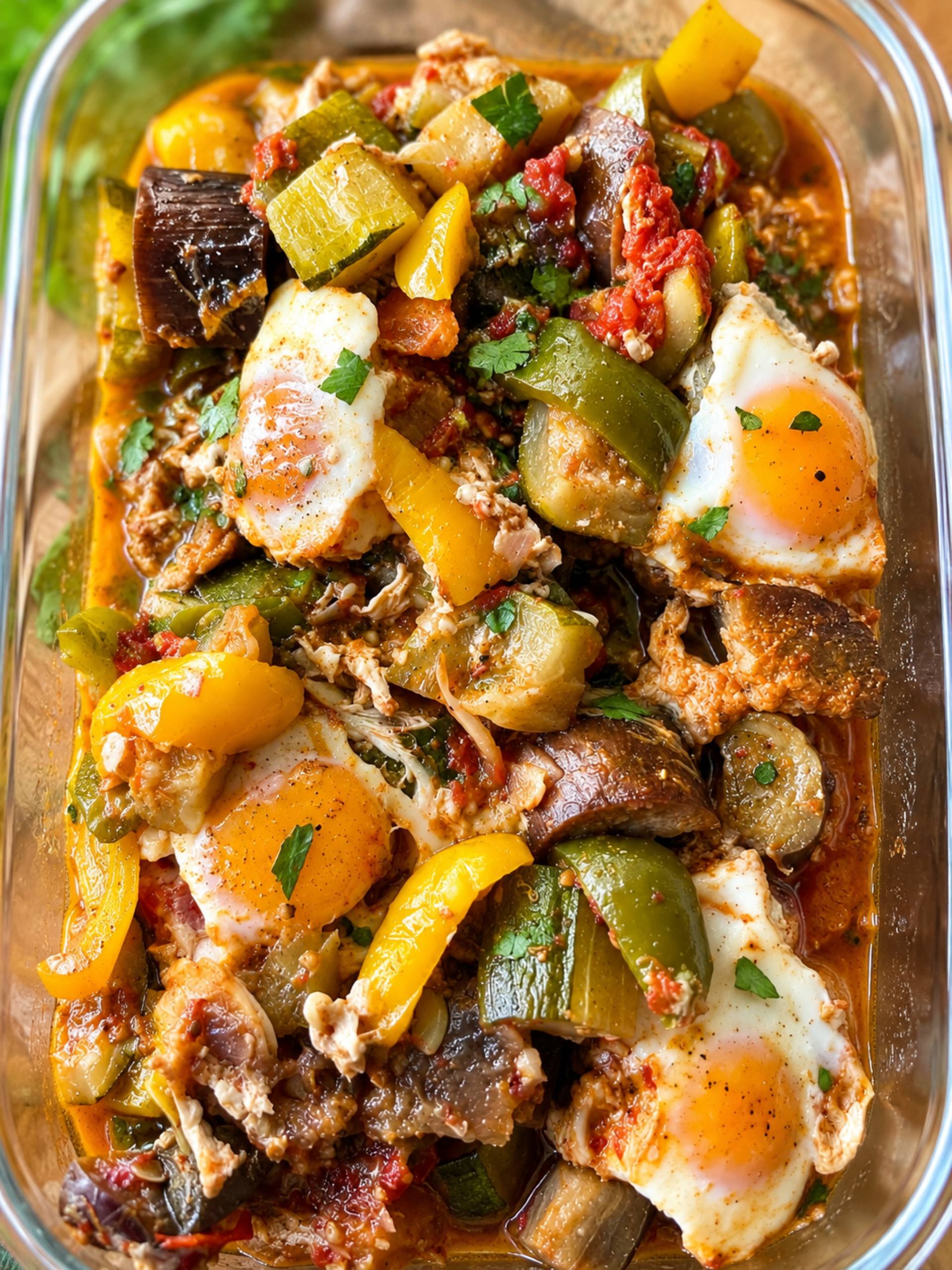 Chakchouka aux légumes du soleil - Recette Cookeo Infinity Autostir | Moulinex