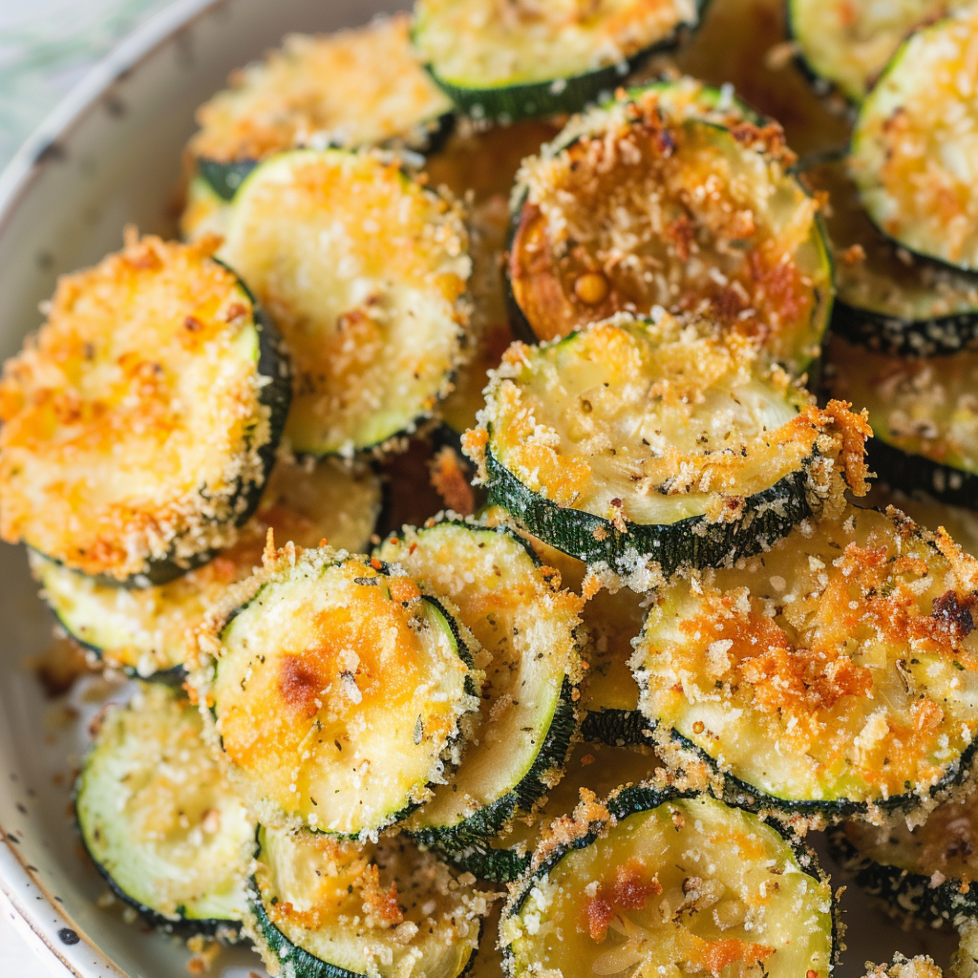 Chips de courgette panées - Recette Crisp&Go 3P | Moulinex