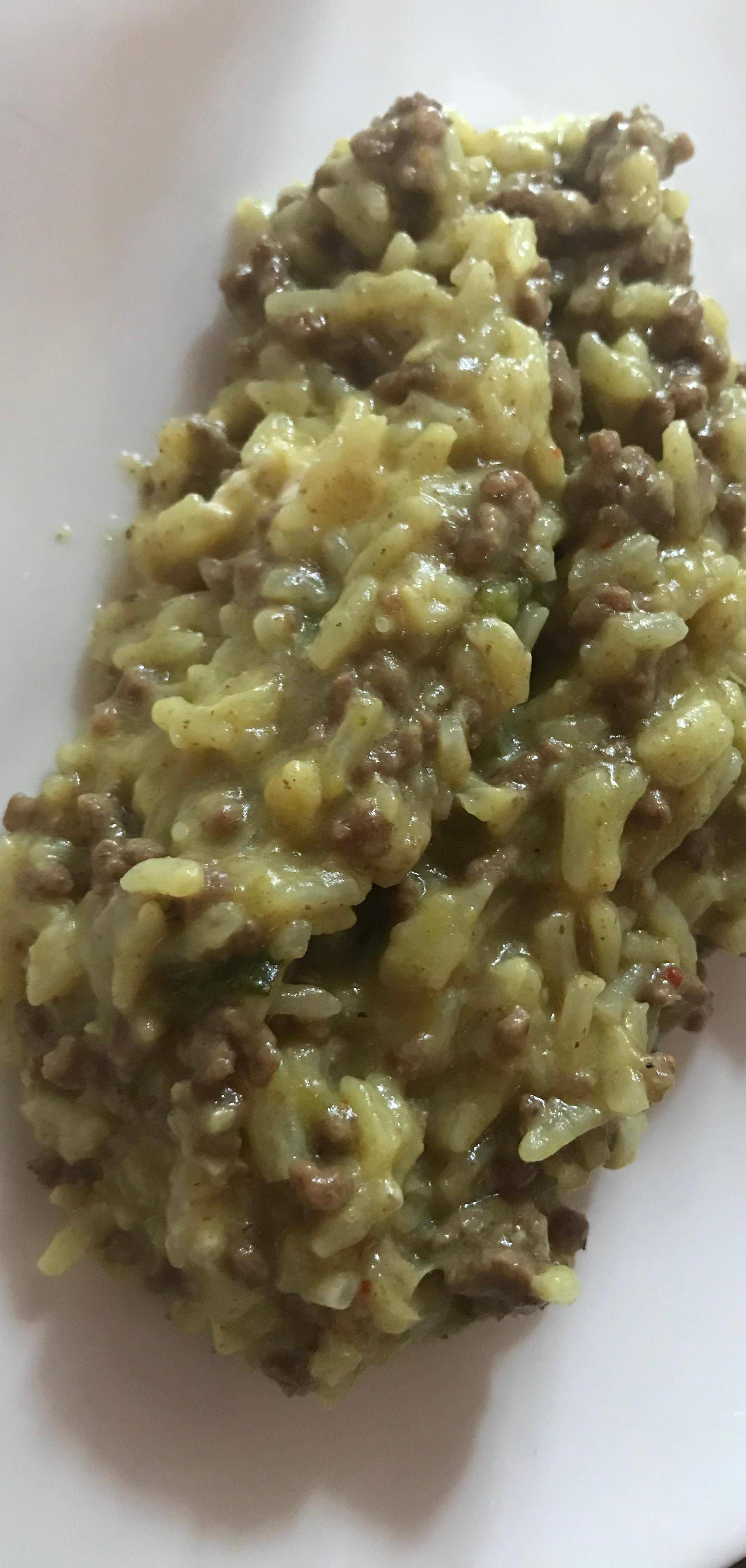 Riz aux courgettes épicé , bœuf haché et Kiri - Recette Cookeo | Moulinex