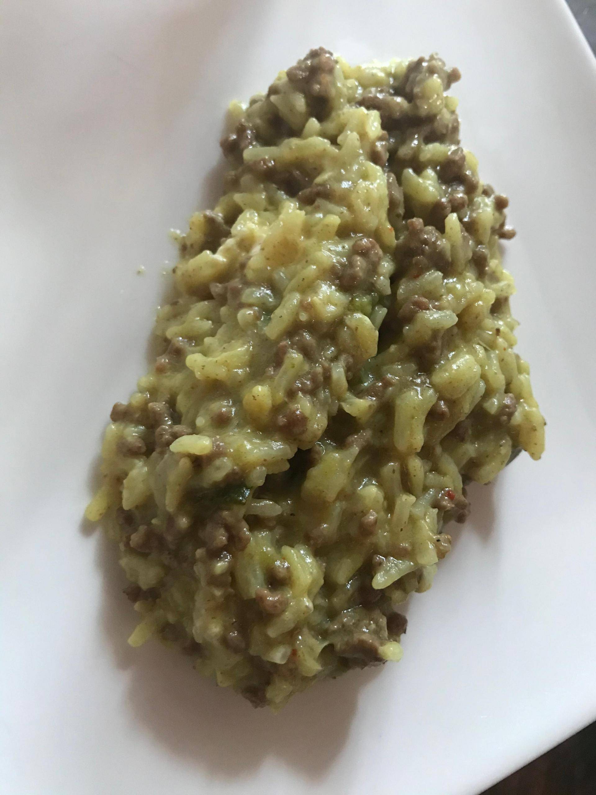 Riz aux courgettes épicé , bœuf haché et Kiri - Recette Cookeo | Moulinex